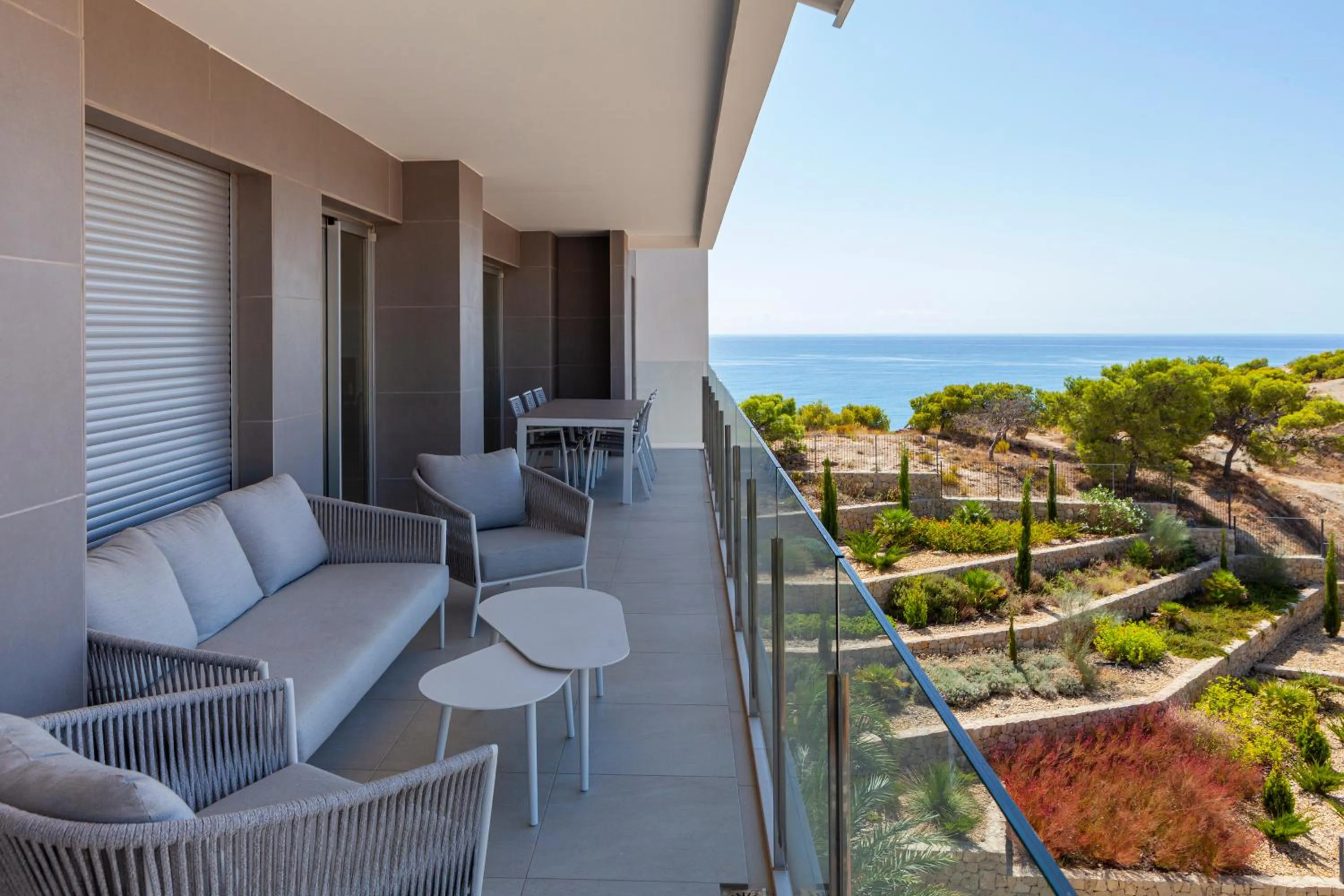 Balcony/Terrace in Blue Line Apartment Hotel - Be Line Group