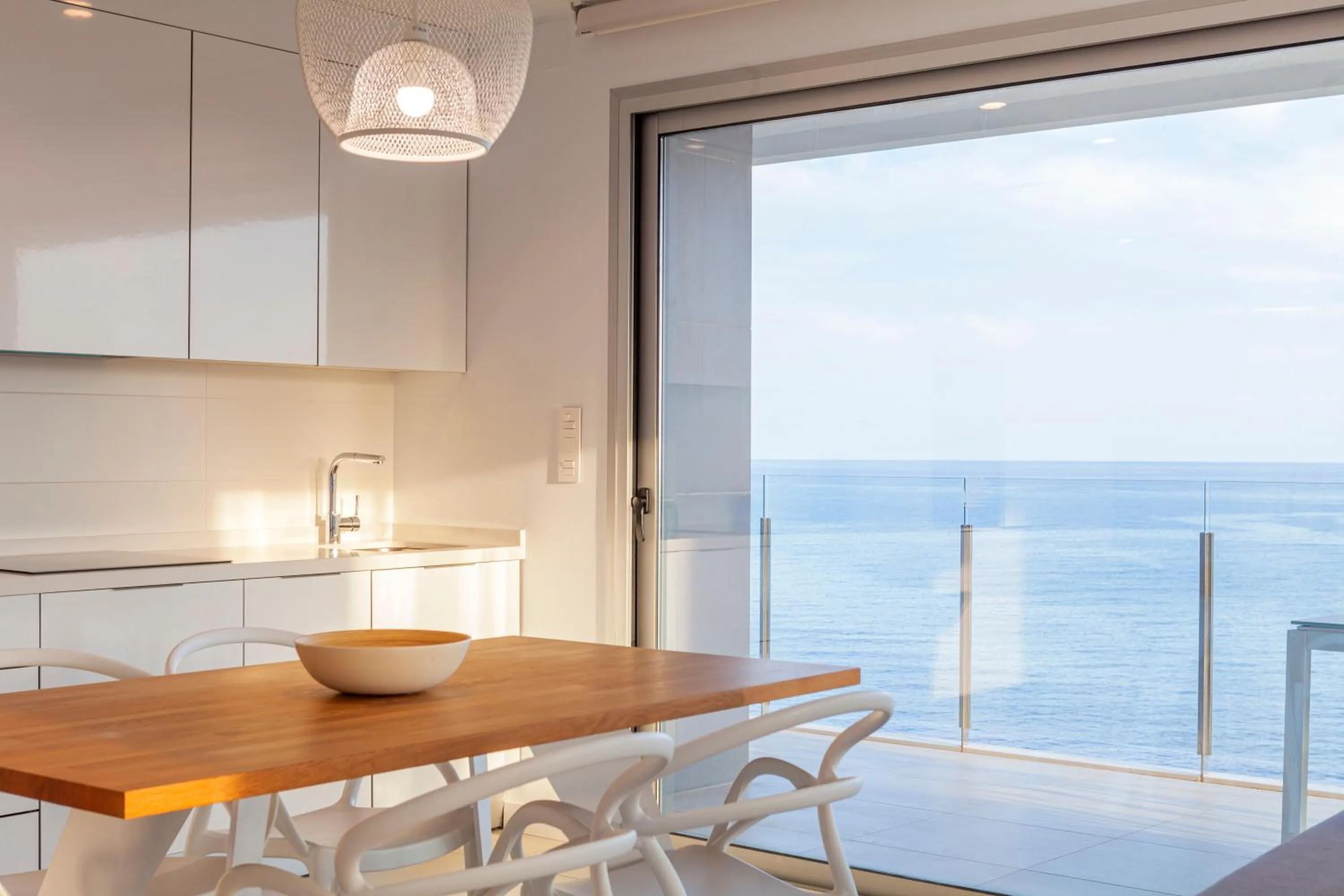 kitchen in Blue Line Apartment Hotel - Be Line Group