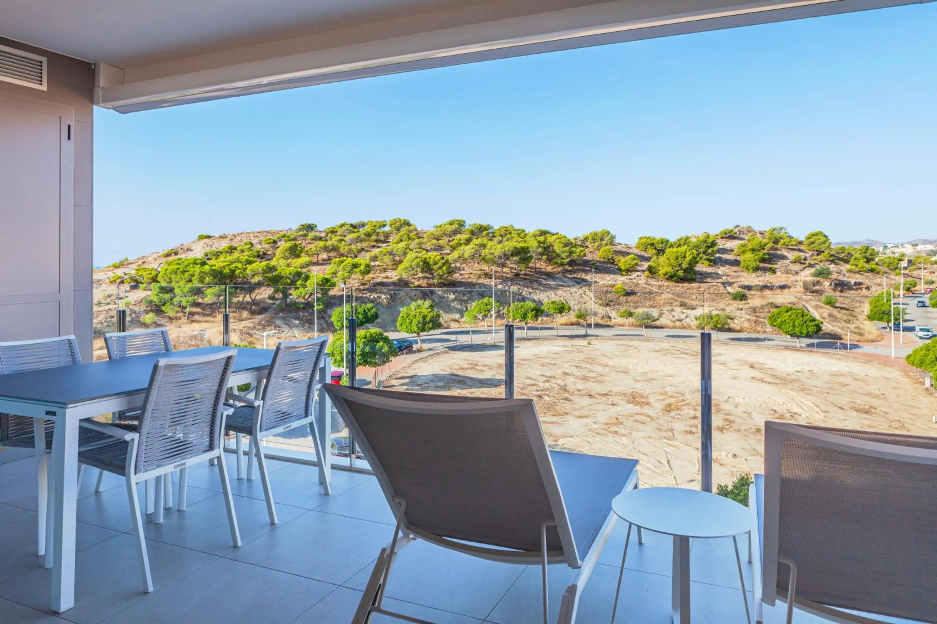 Balcony/Terrace in Blue Line Apartment Hotel - Be Line Group