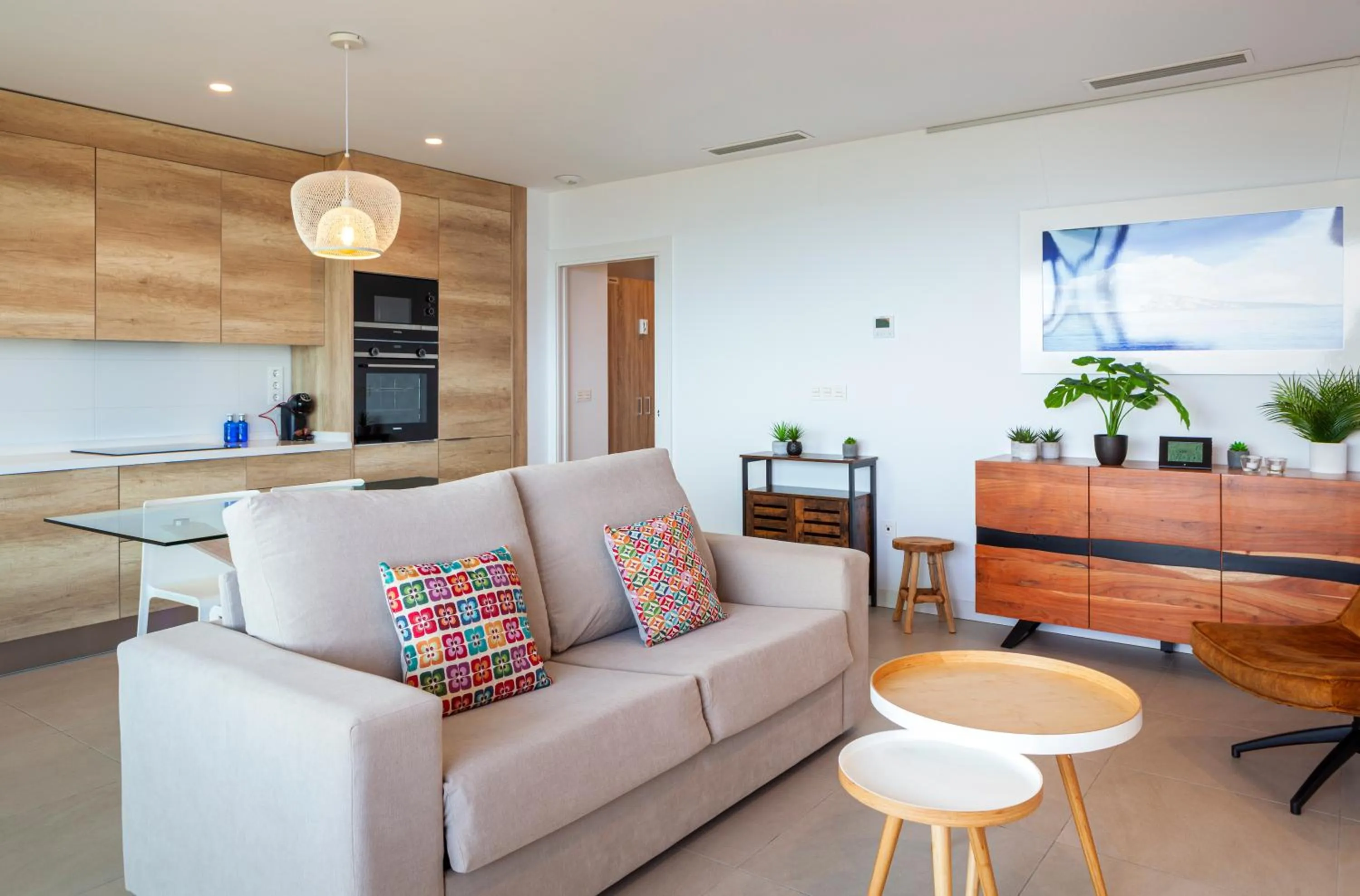 Living room in Blue Line Apartment Hotel - Be Line Group