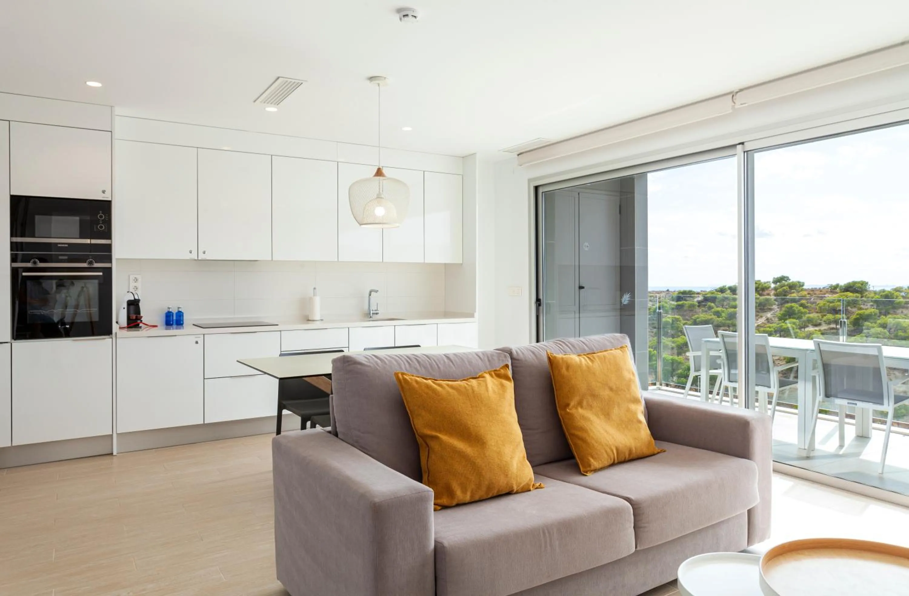 Living room in Blue Line Apartment Hotel - Be Line Group