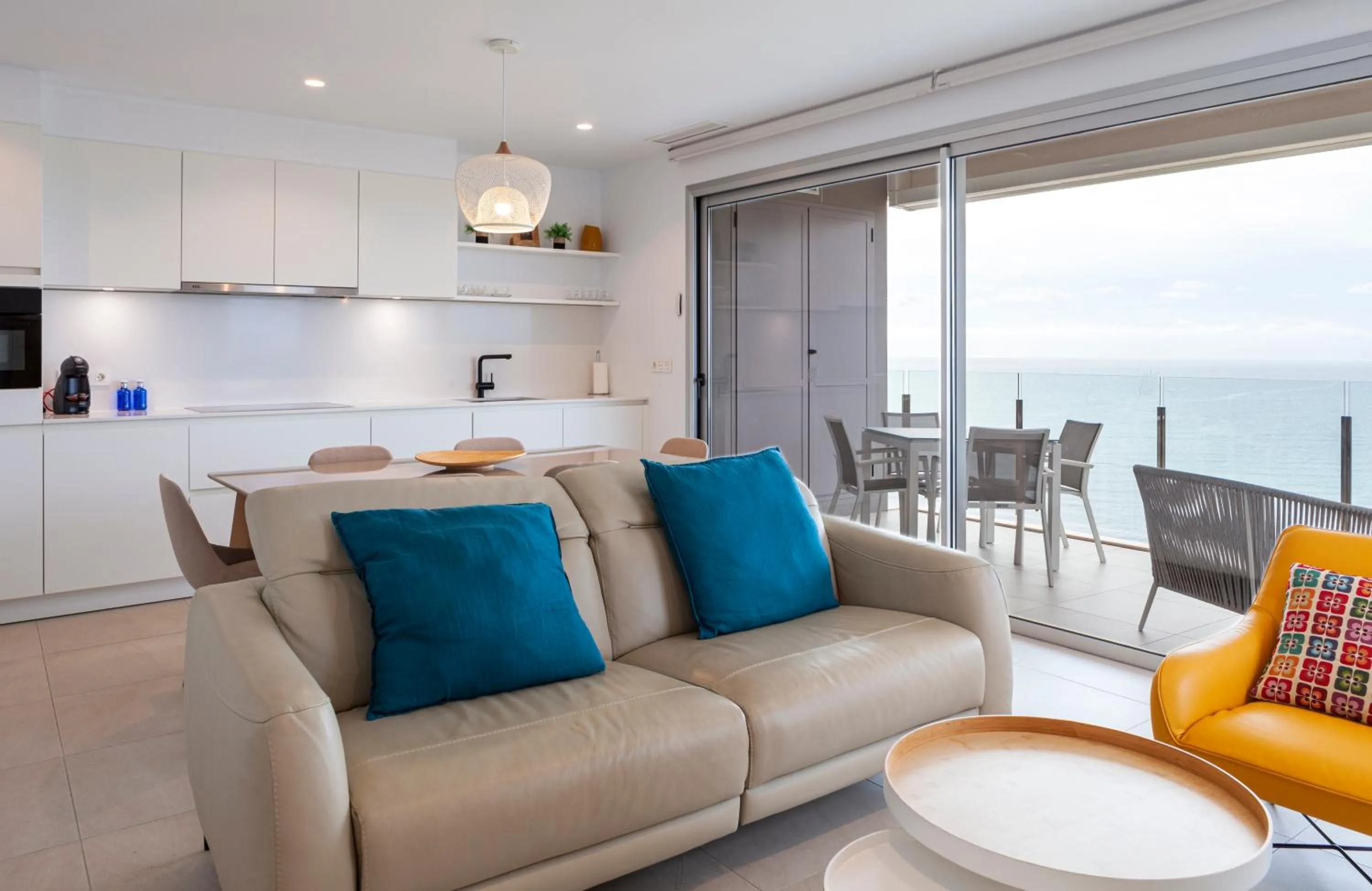 Living room in Blue Line Apartment Hotel - Be Line Group