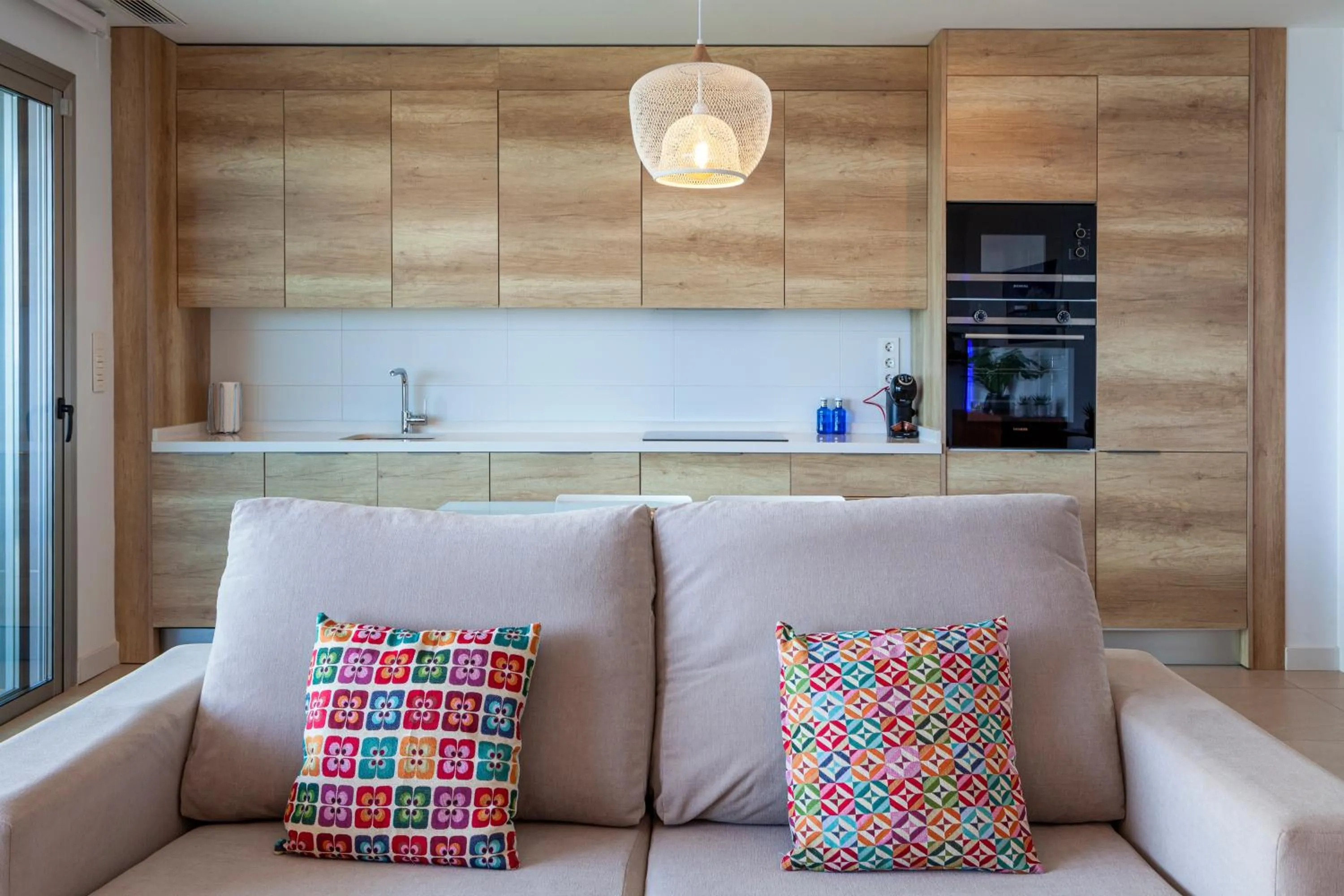 kitchen in Blue Line Apartment Hotel - Be Line Group