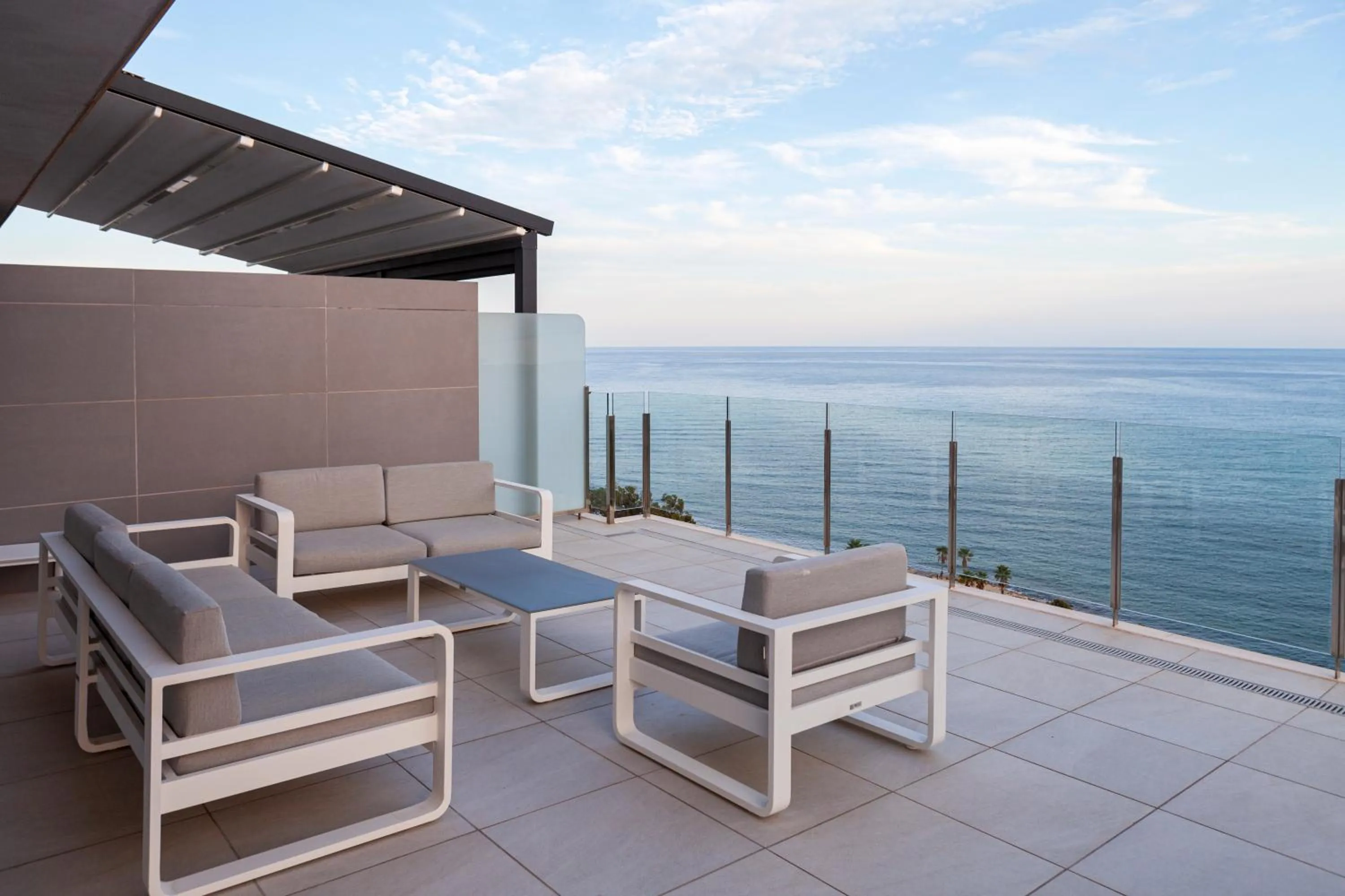 Balcony/Terrace in Blue Line Apartment Hotel - Be Line Group