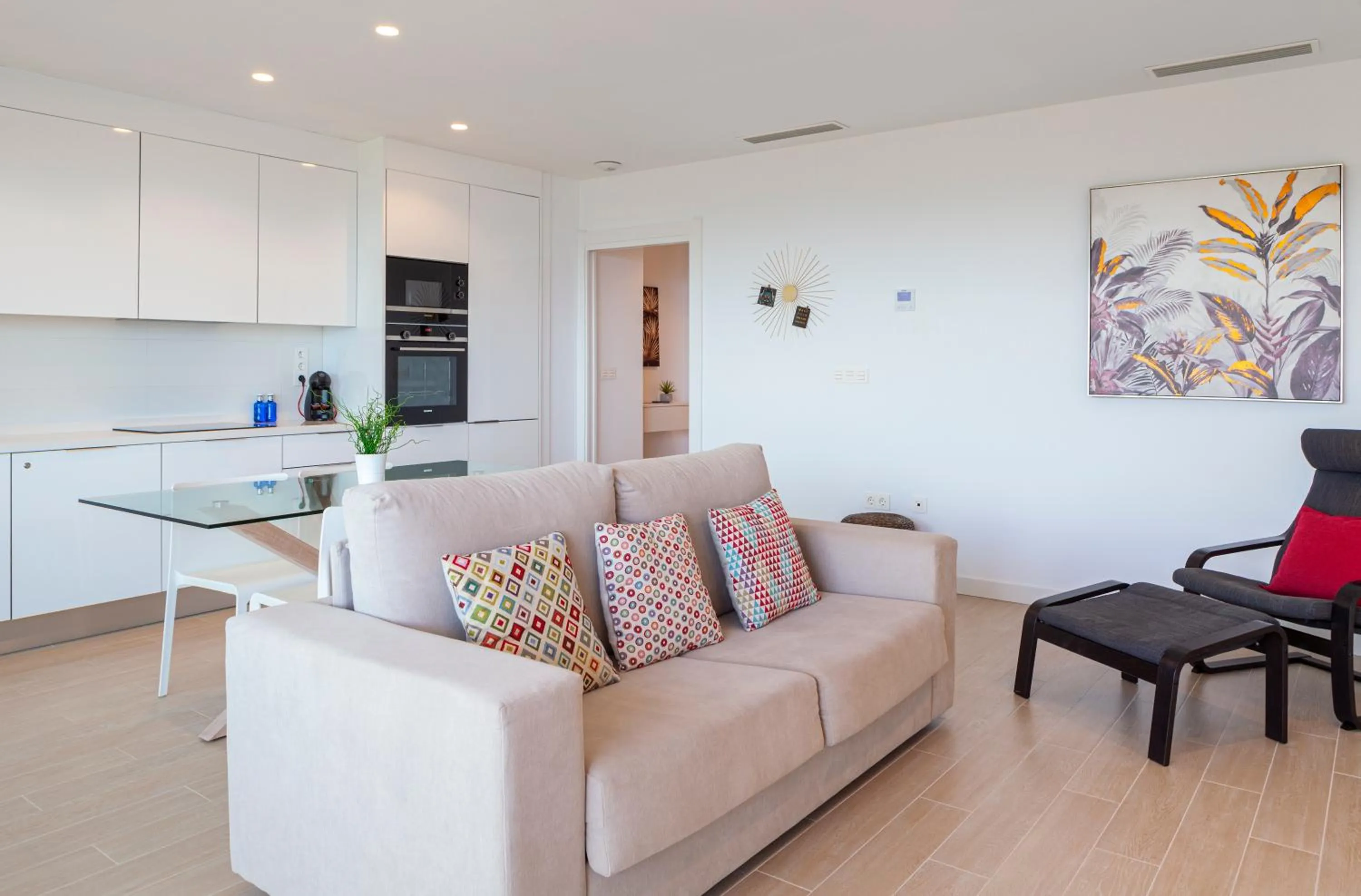 Living room in Blue Line Apartment Hotel - Be Line Group