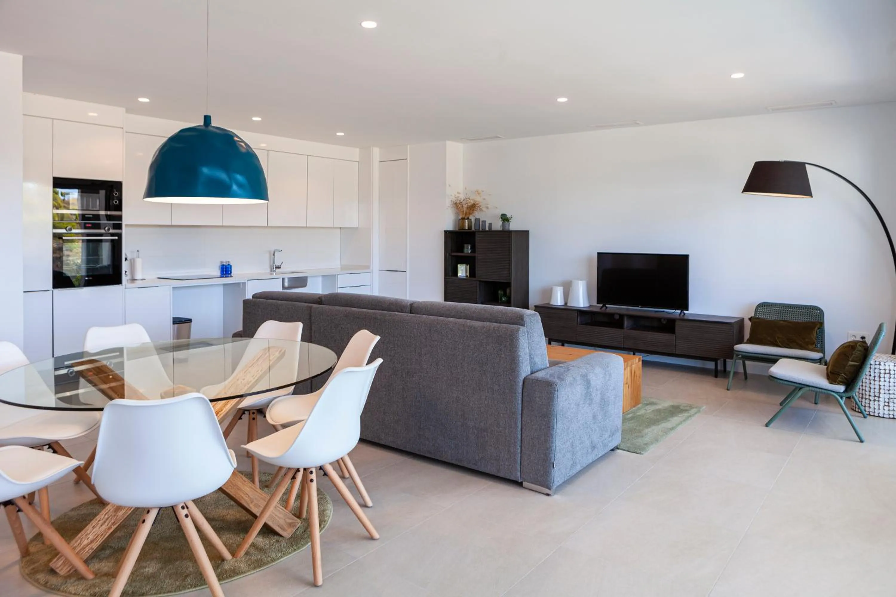 Living room in Blue Line Apartment Hotel - Be Line Group