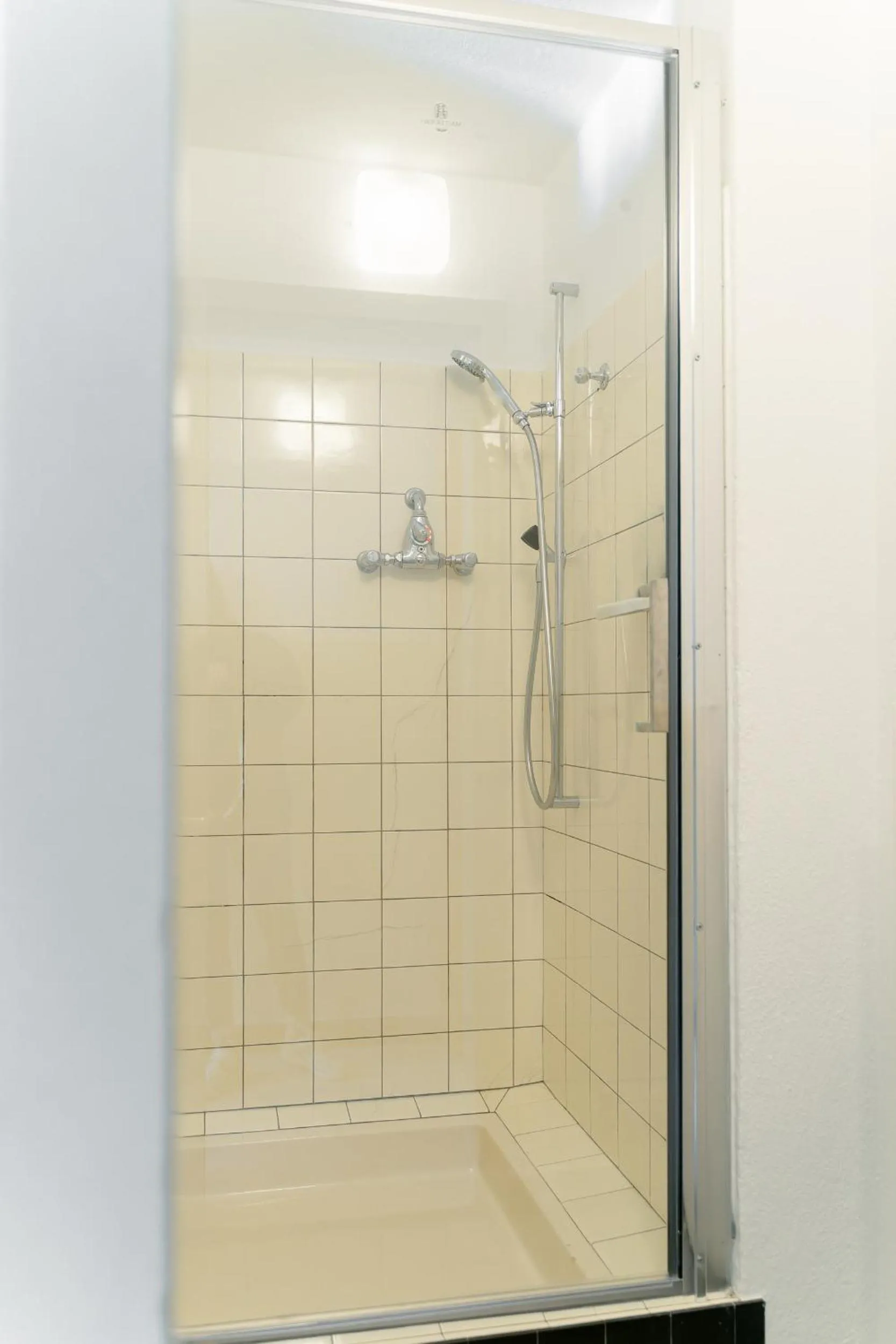 Shower in Hotel Guidon Zimmer