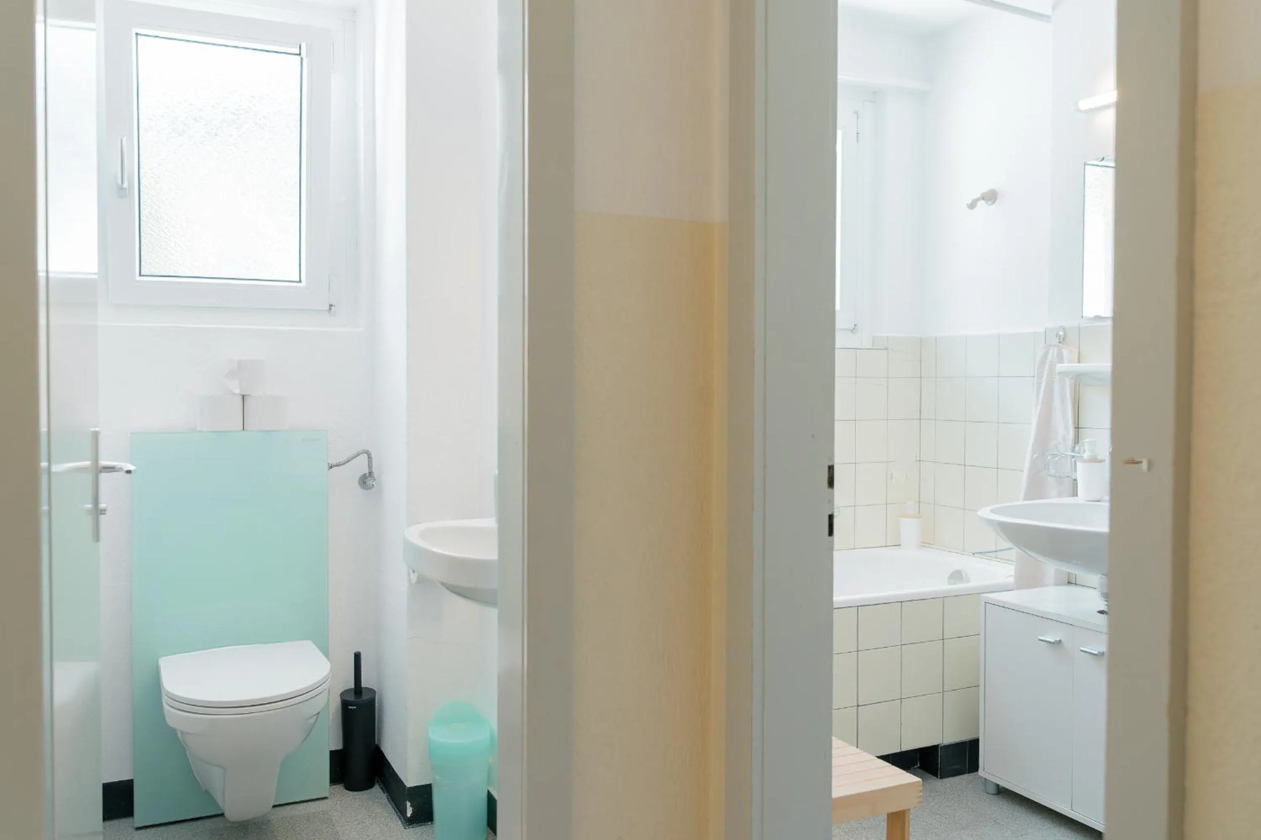 Toilet in Hotel Guidon Zimmer