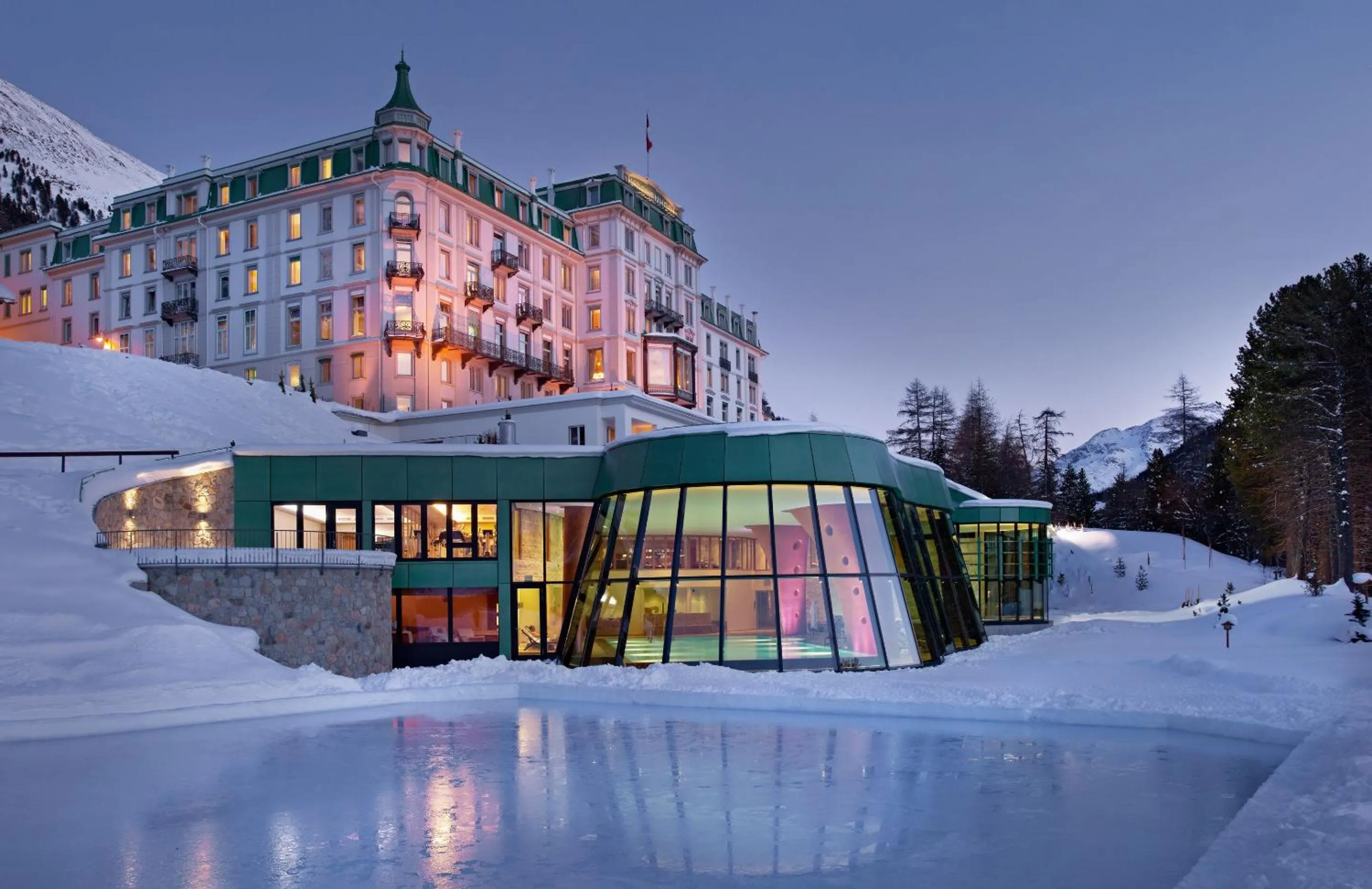 Facade/entrance in Grand Hotel Kronenhof