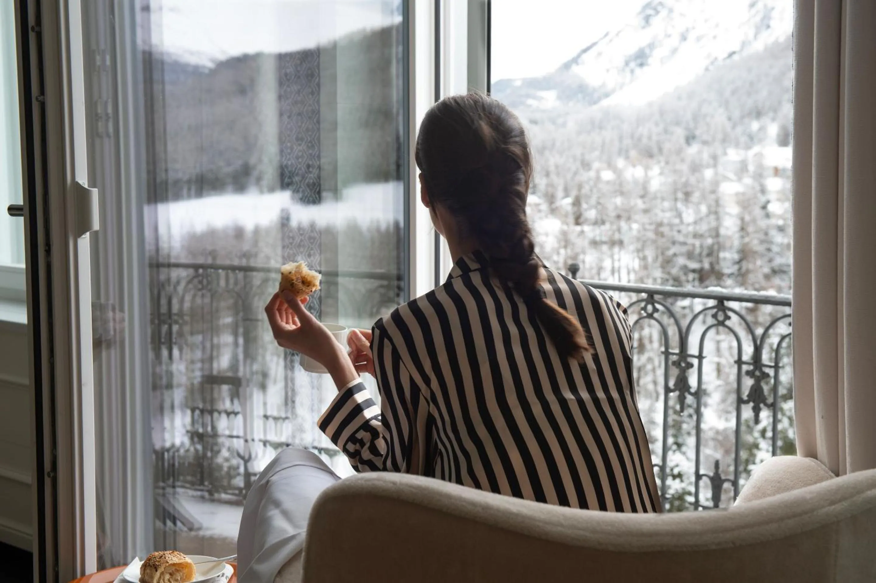 View (from property/room) in Grand Hotel Kronenhof