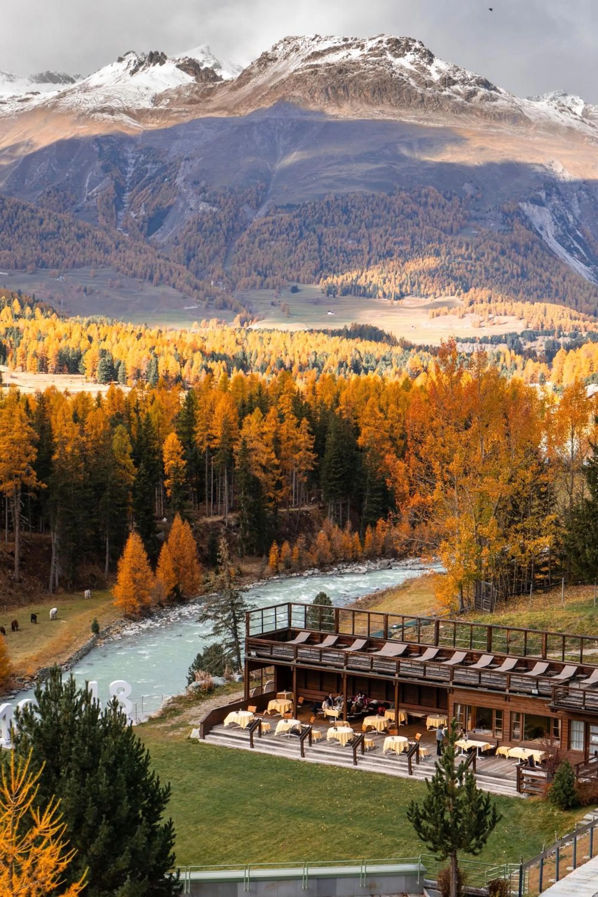 View (from property/room) in Grand Hotel Kronenhof