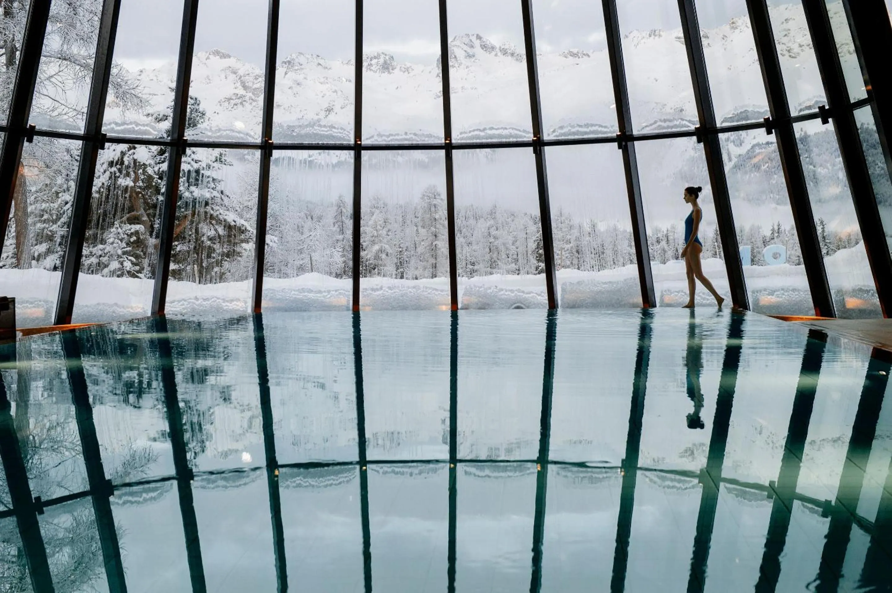 Spa and wellness centre/facilities in Grand Hotel Kronenhof
