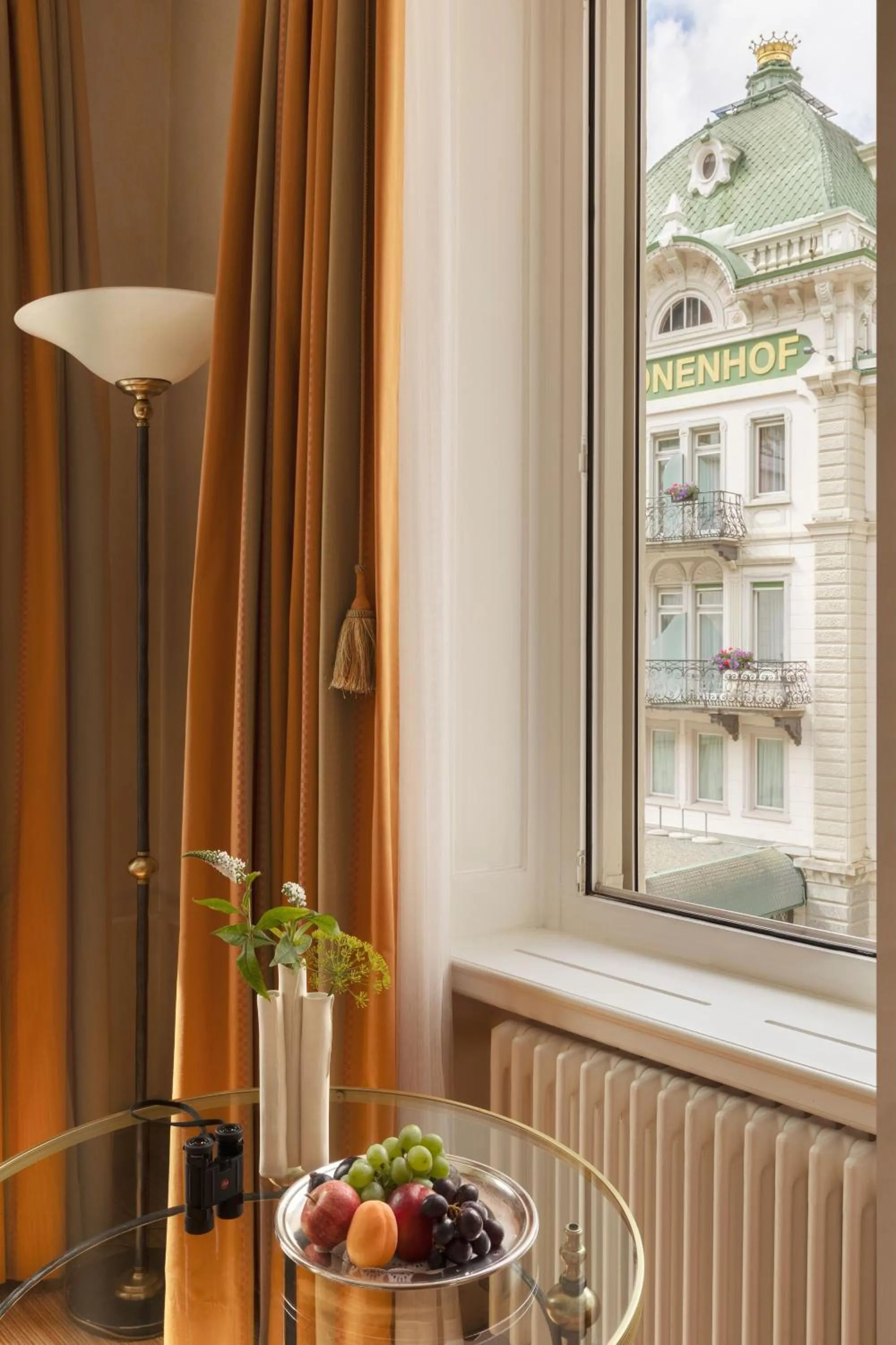 View (from property/room) in Grand Hotel Kronenhof