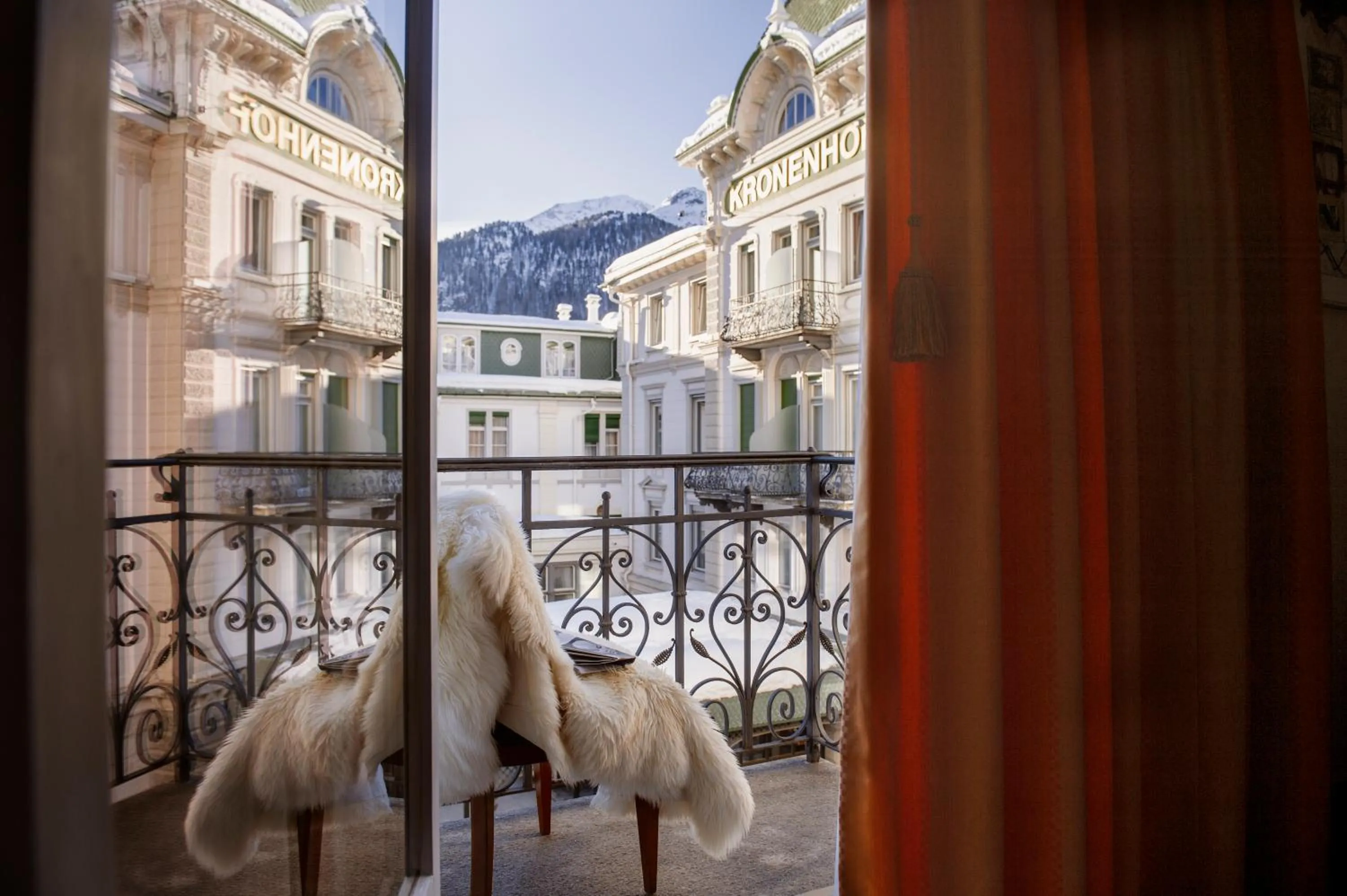 View (from property/room) in Grand Hotel Kronenhof