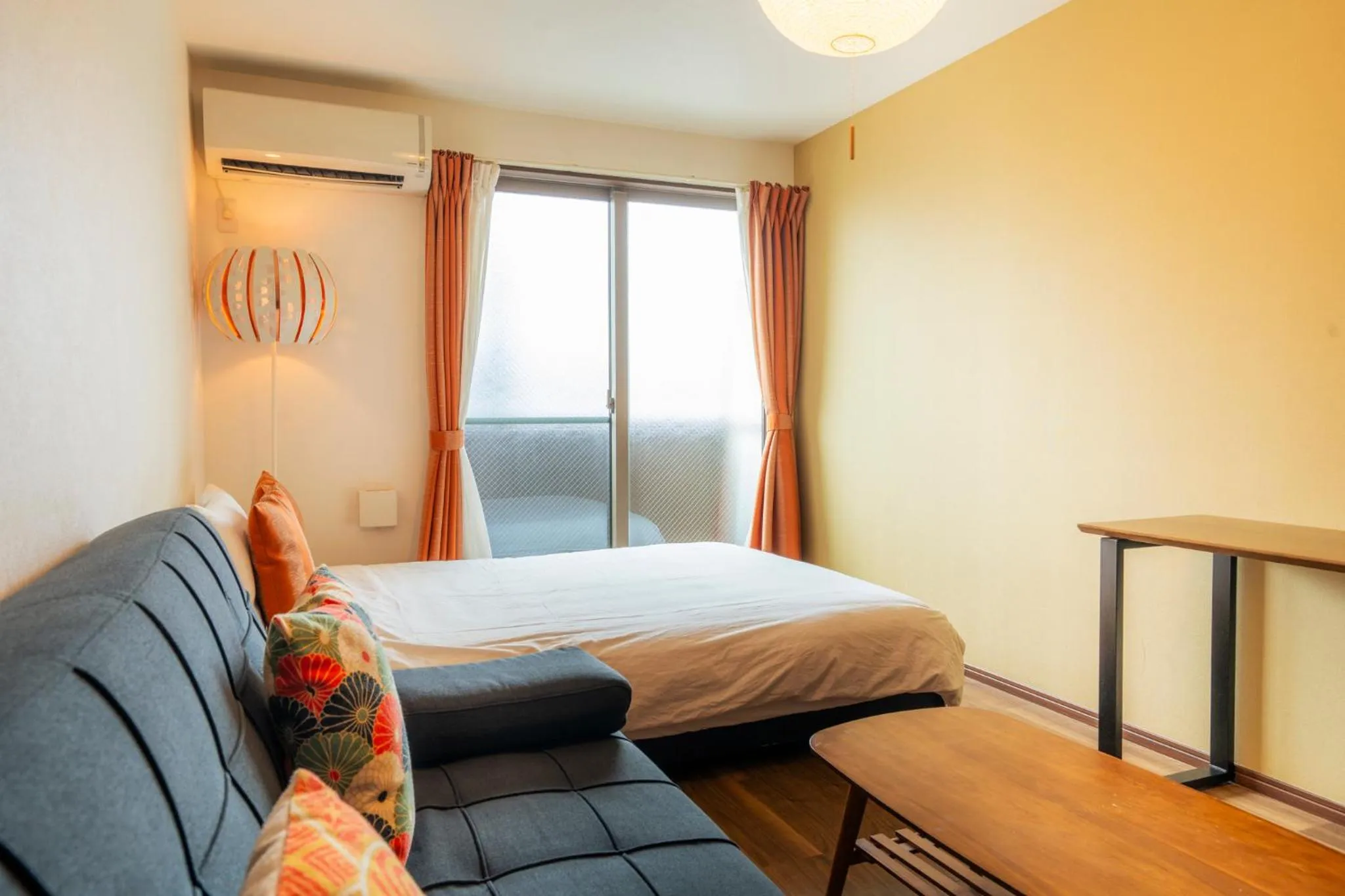 Bed in Apartment Hotel KANSO