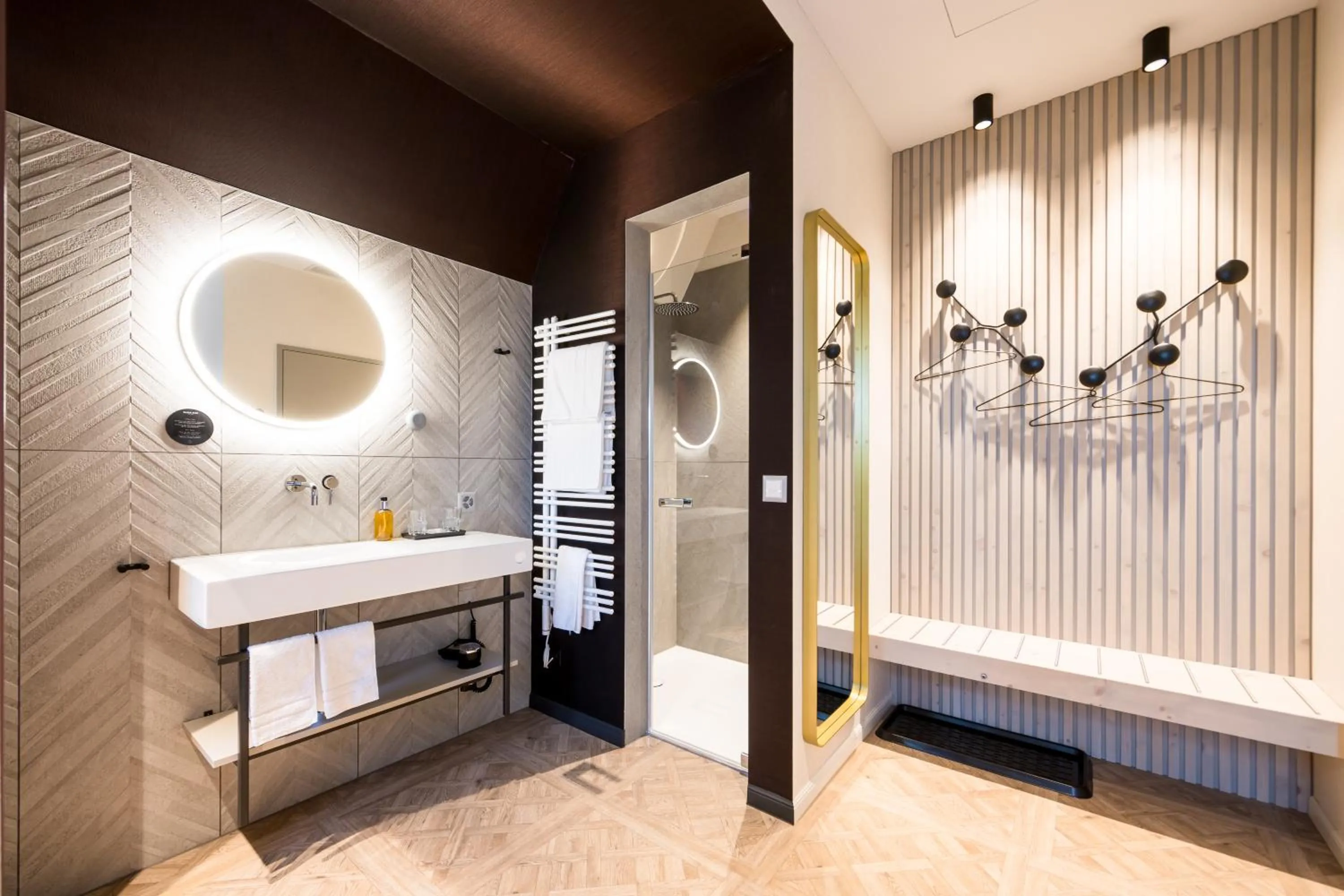 Shower in Klein Rigi