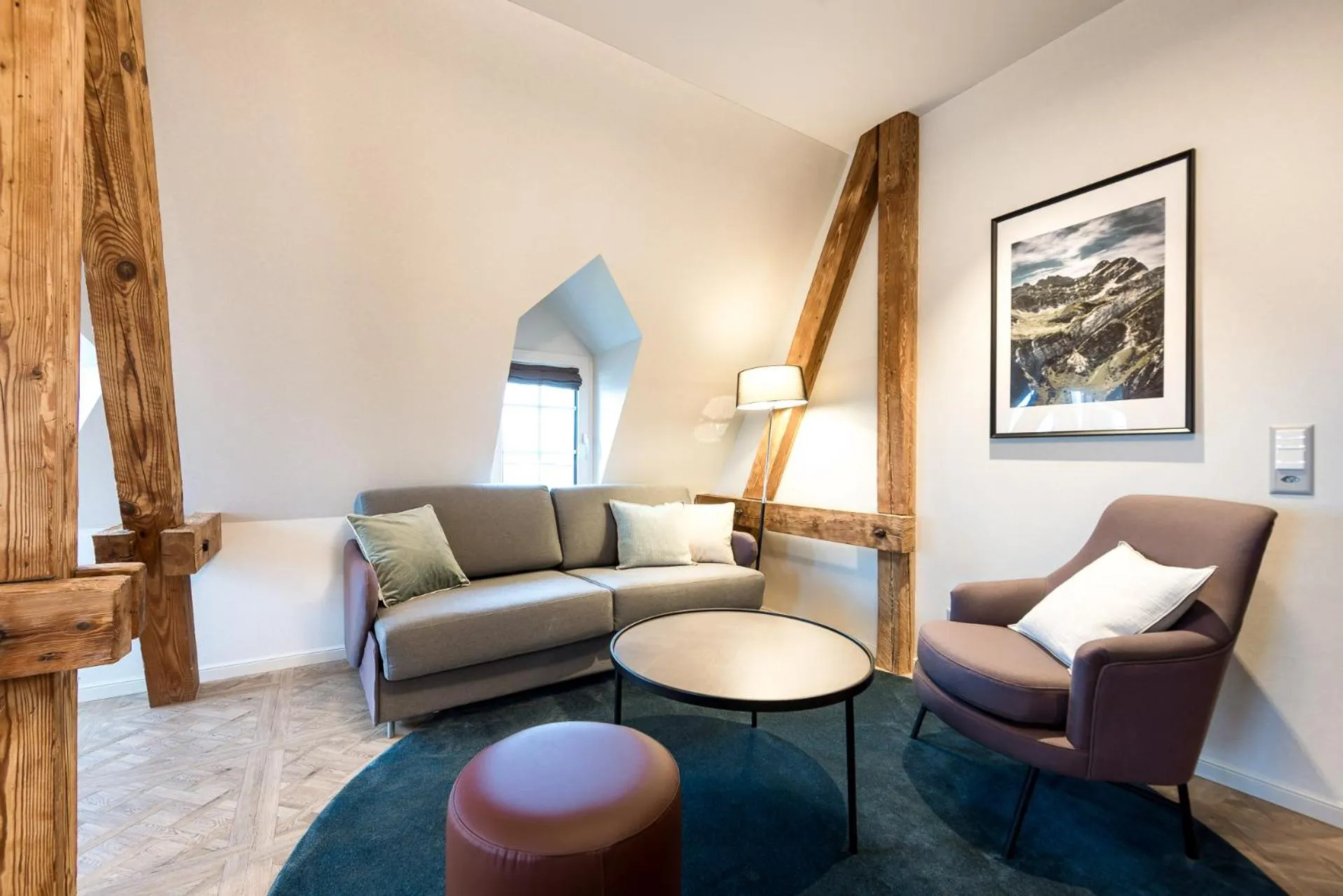 Seating area in Klein Rigi