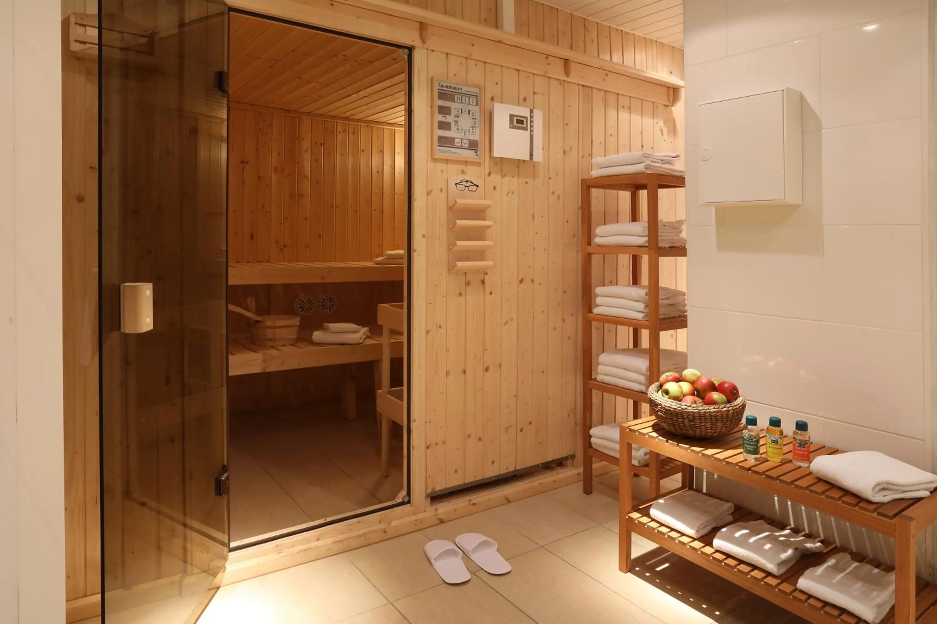 Sauna in Best Western Hotel Rosenau