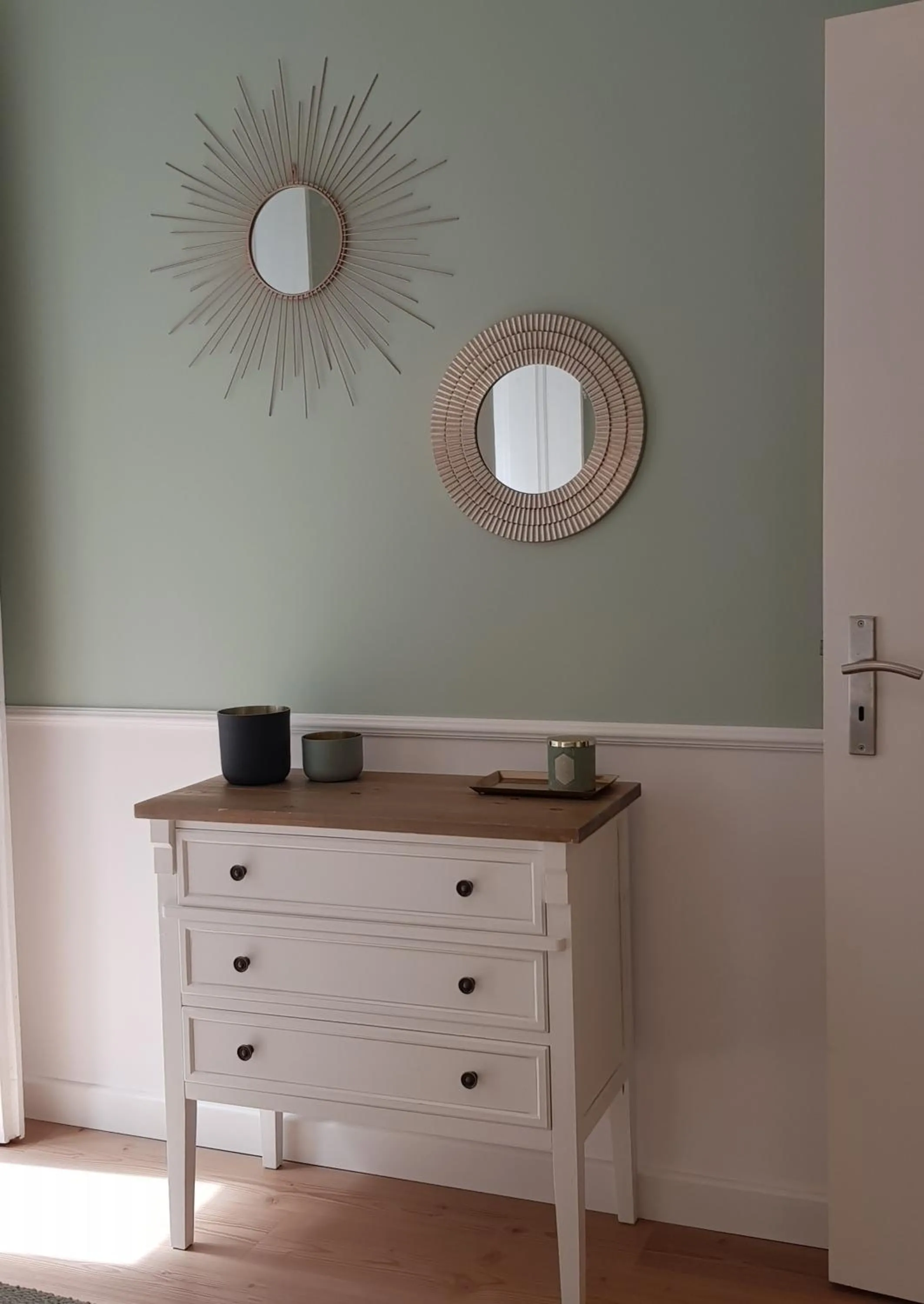 Bedroom in Minty Fresh Apartment