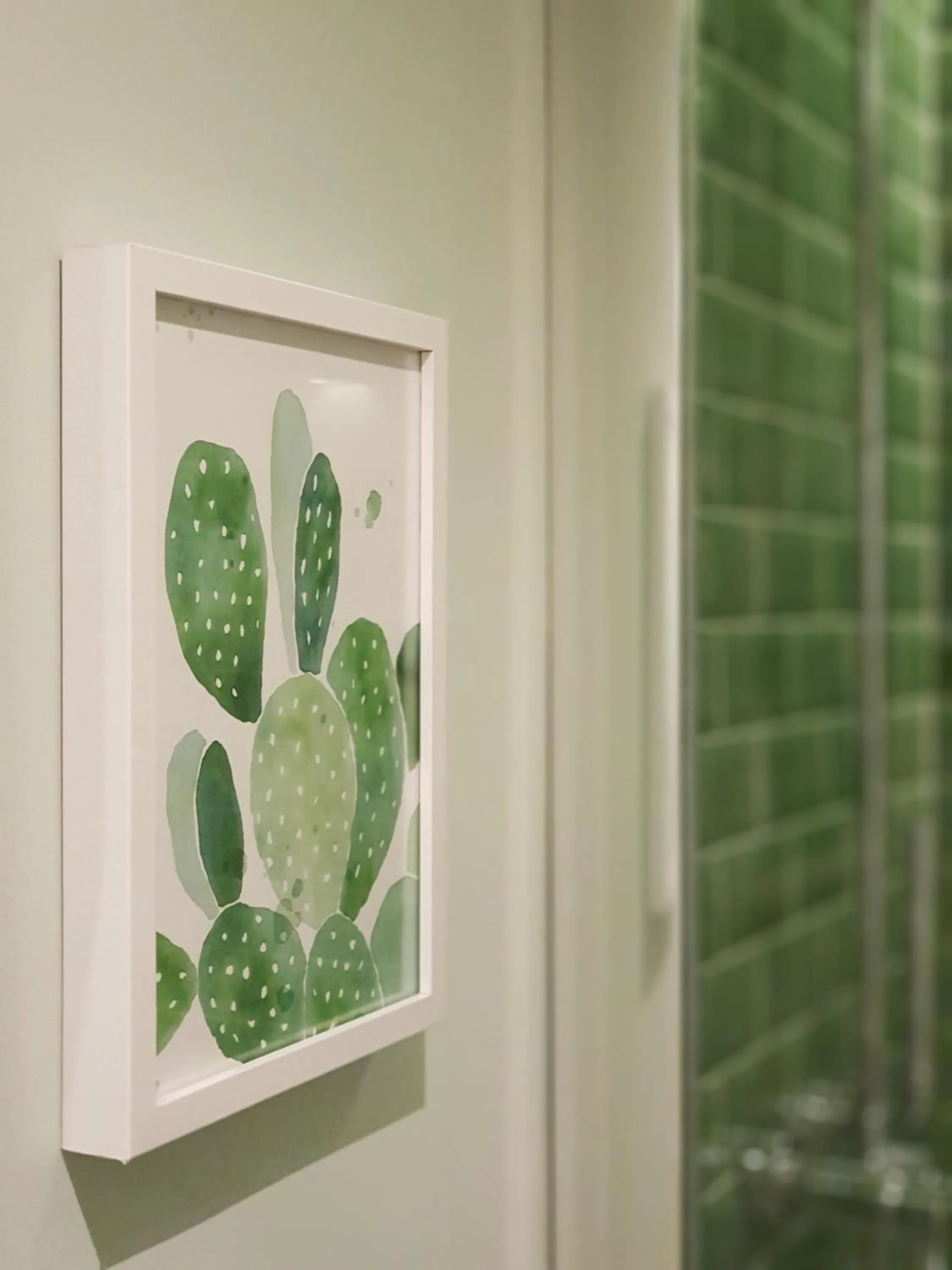 Decorative detail in Minty Fresh Apartment