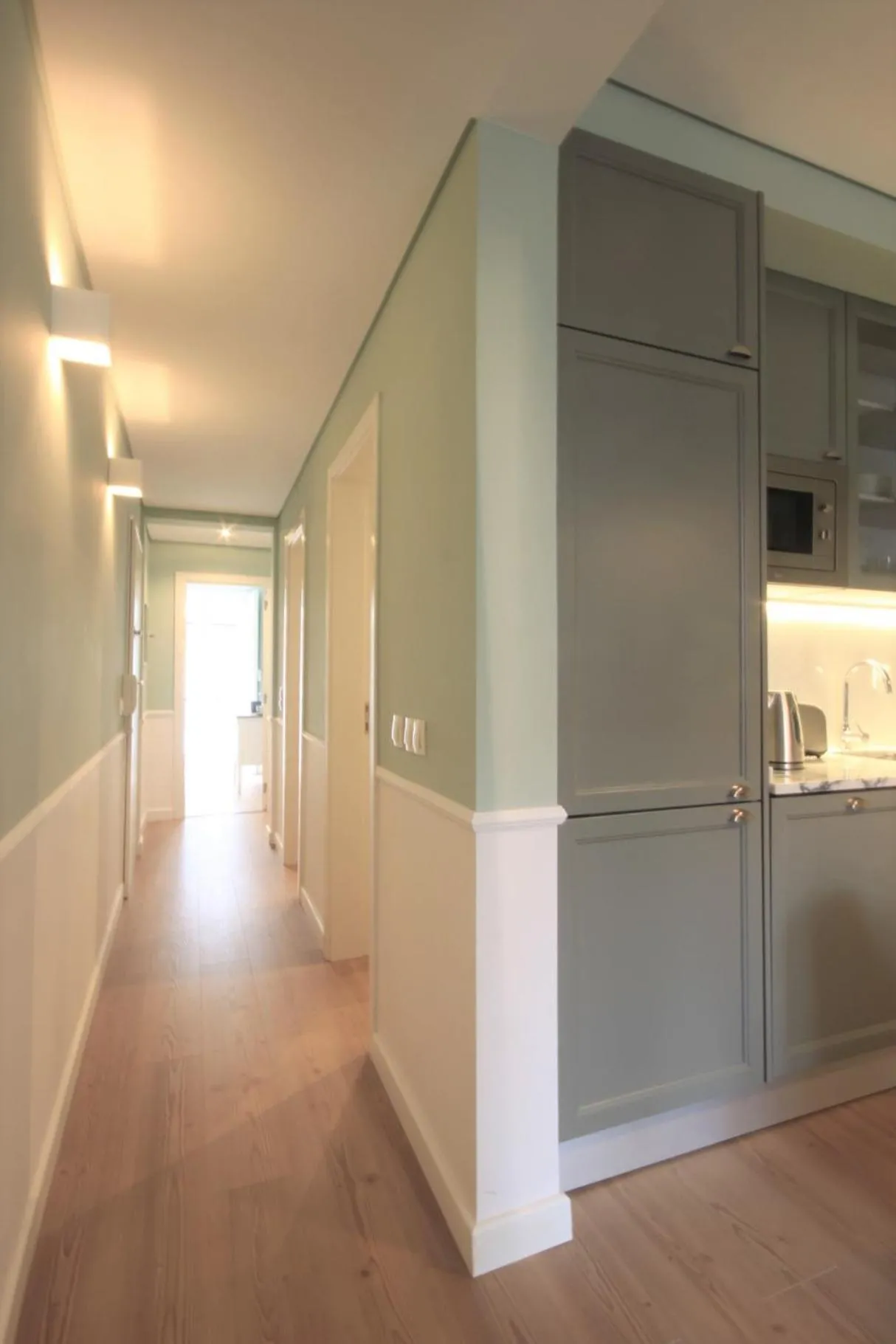 Kitchen or kitchenette in Minty Fresh Apartment