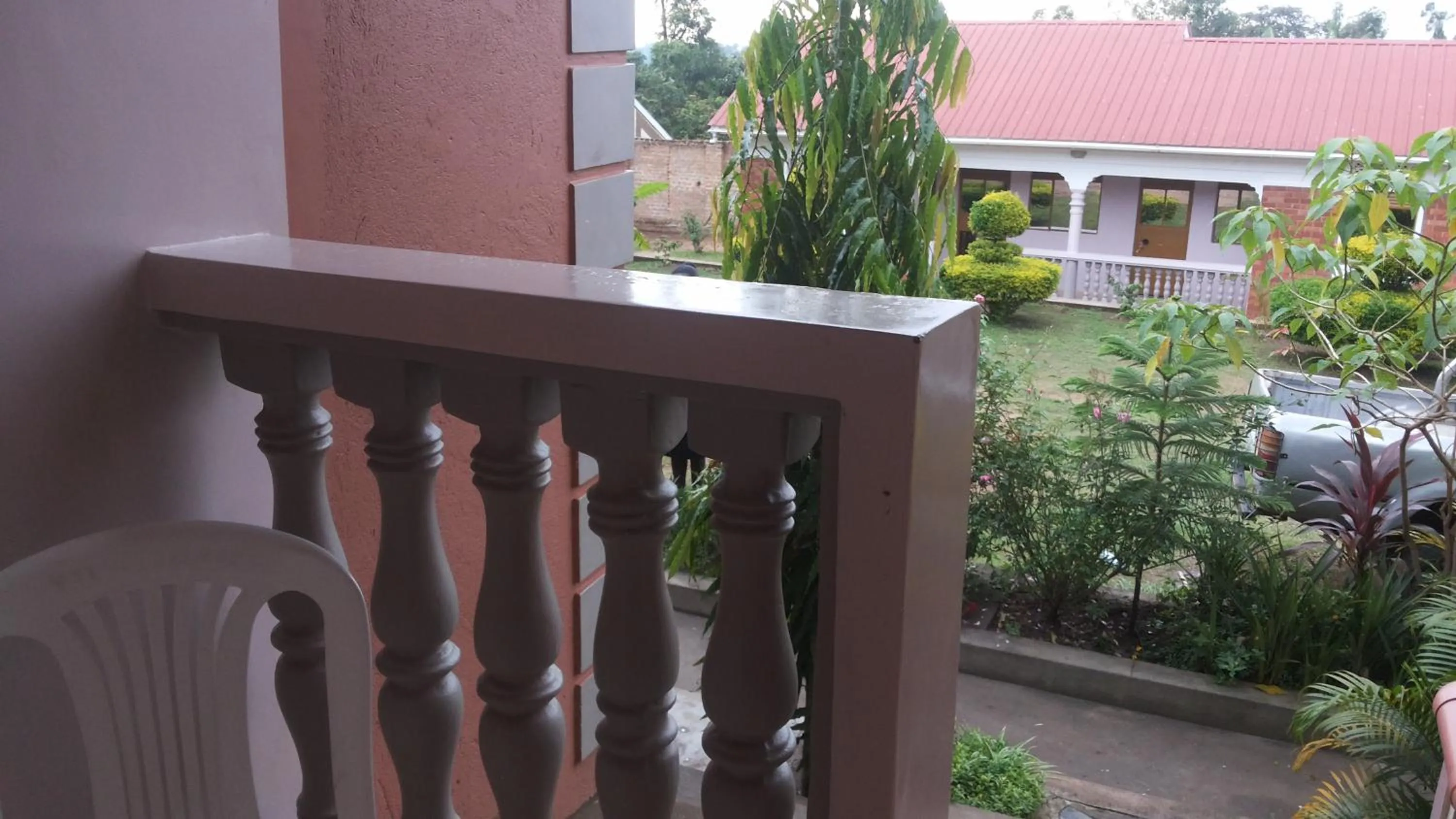 Garden view in Rock Shadow Hotel
