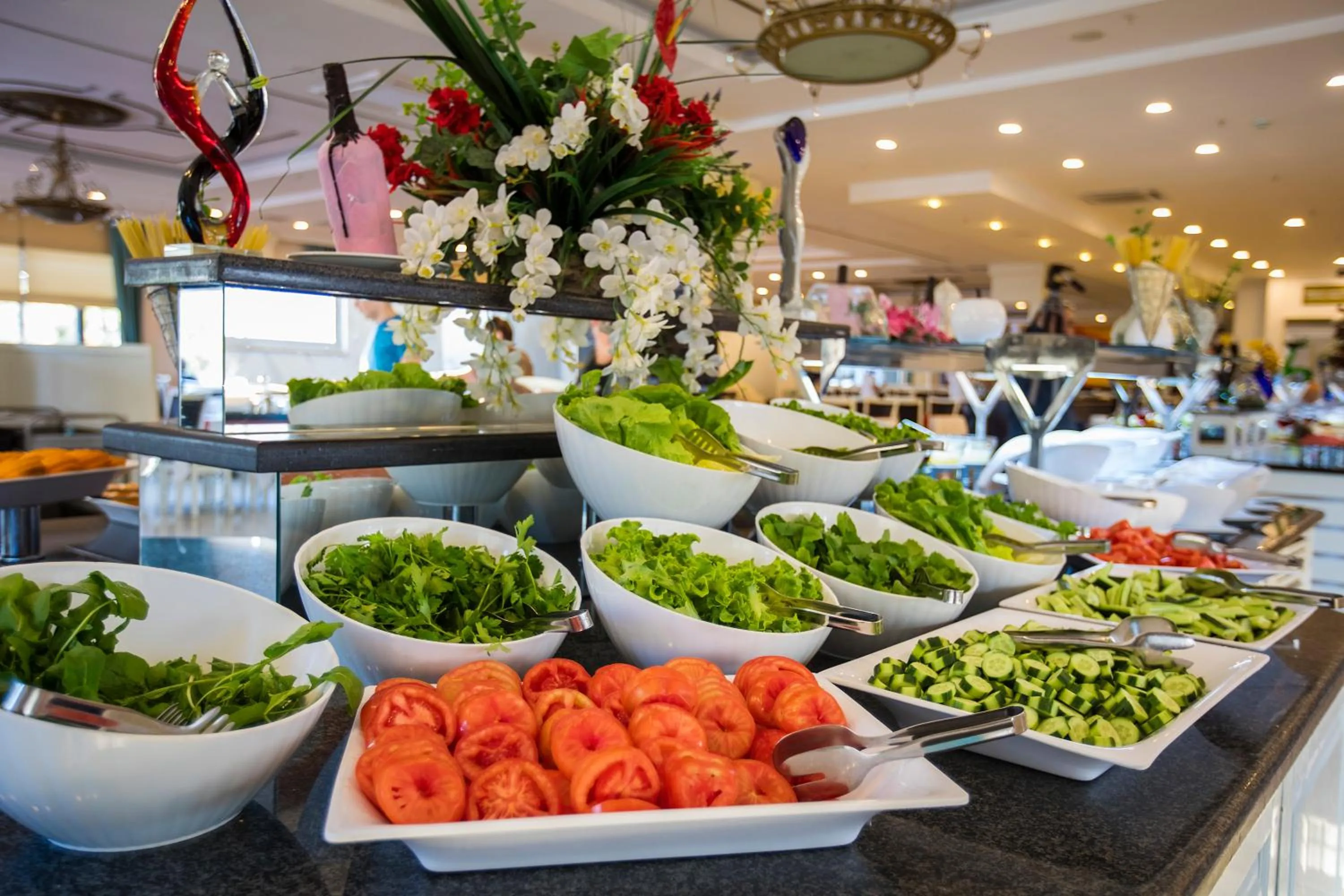 Breakfast in MIRA MERIDIA BEACh RESORT HOTEL