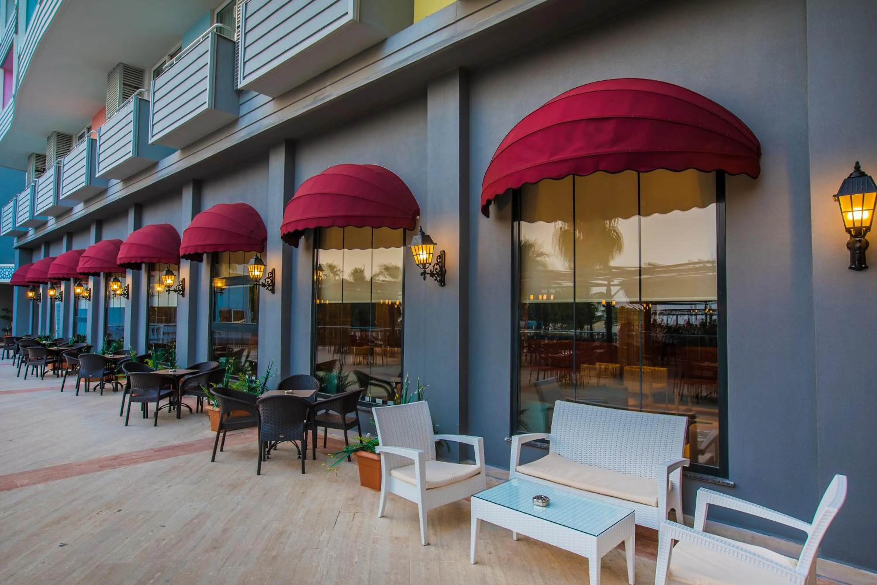 Balcony/Terrace in MIRA MERIDIA BEACh RESORT HOTEL