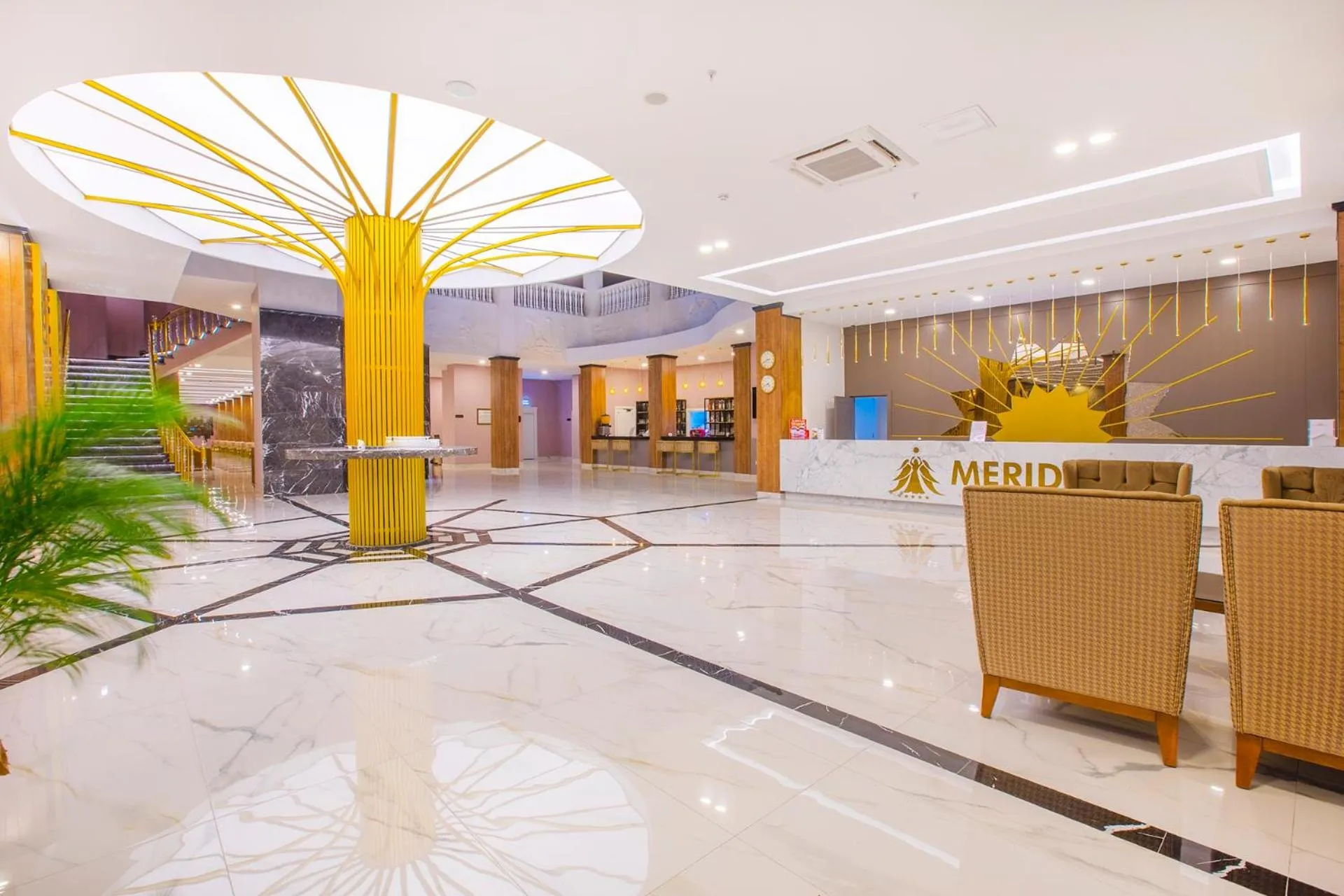 Lobby or reception in MIRA MERIDIA BEACh RESORT HOTEL