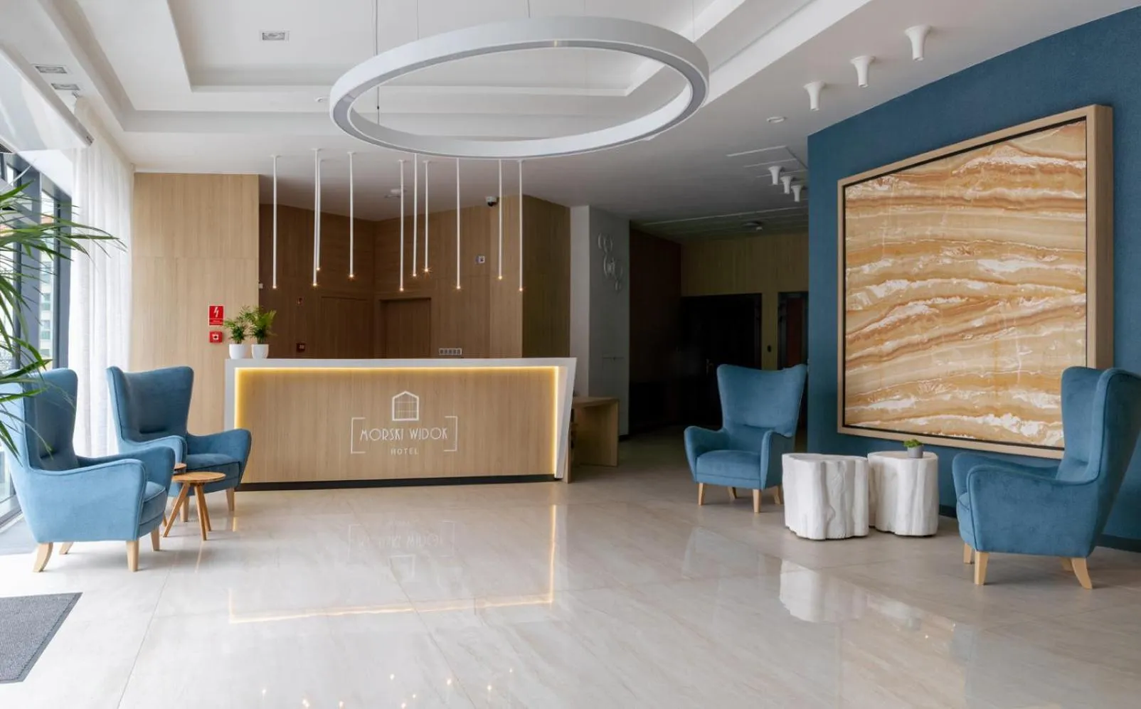 Lobby or reception in Hotel Morski Widok
