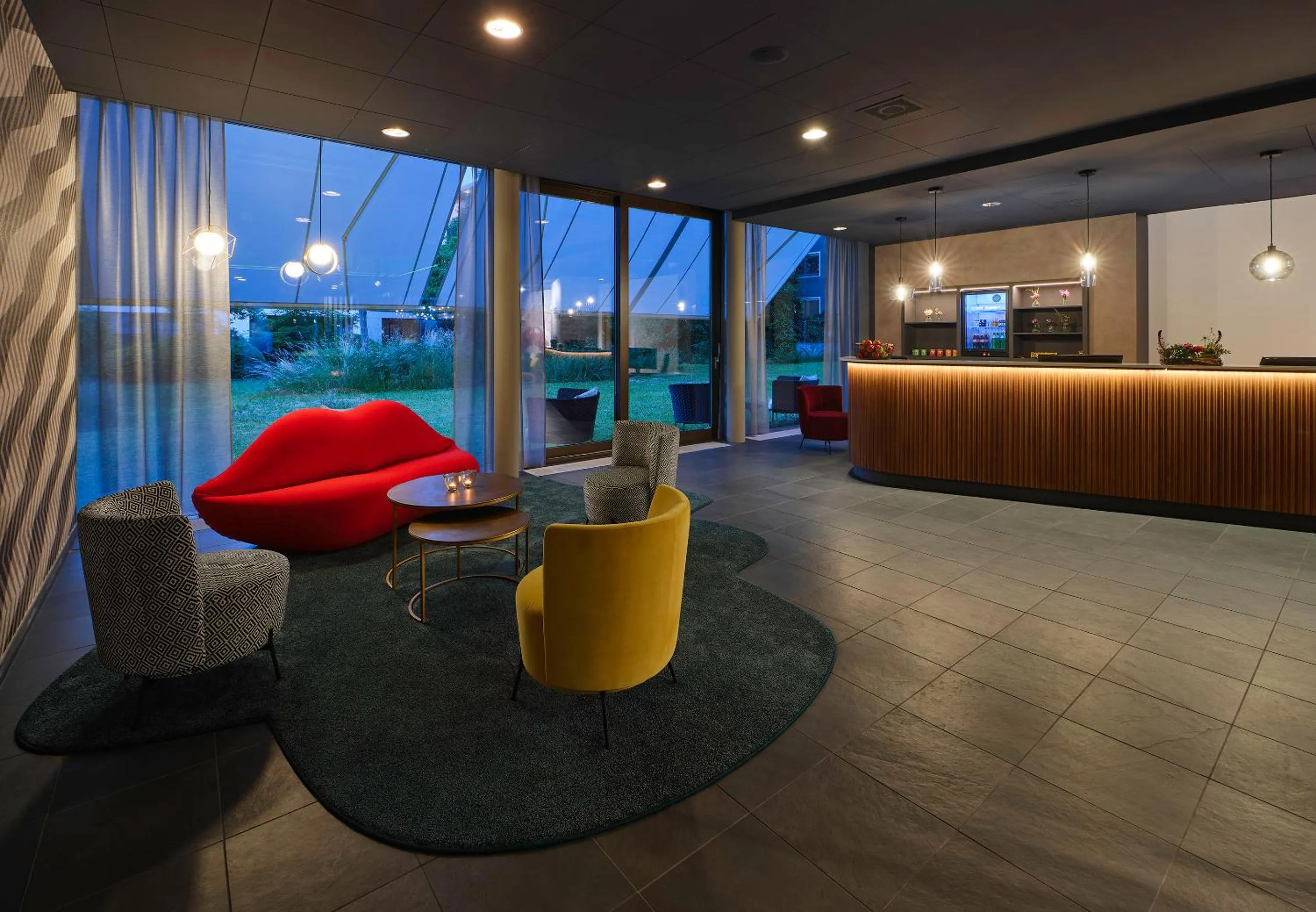 Lobby or reception in Essential by Dorint Basel City