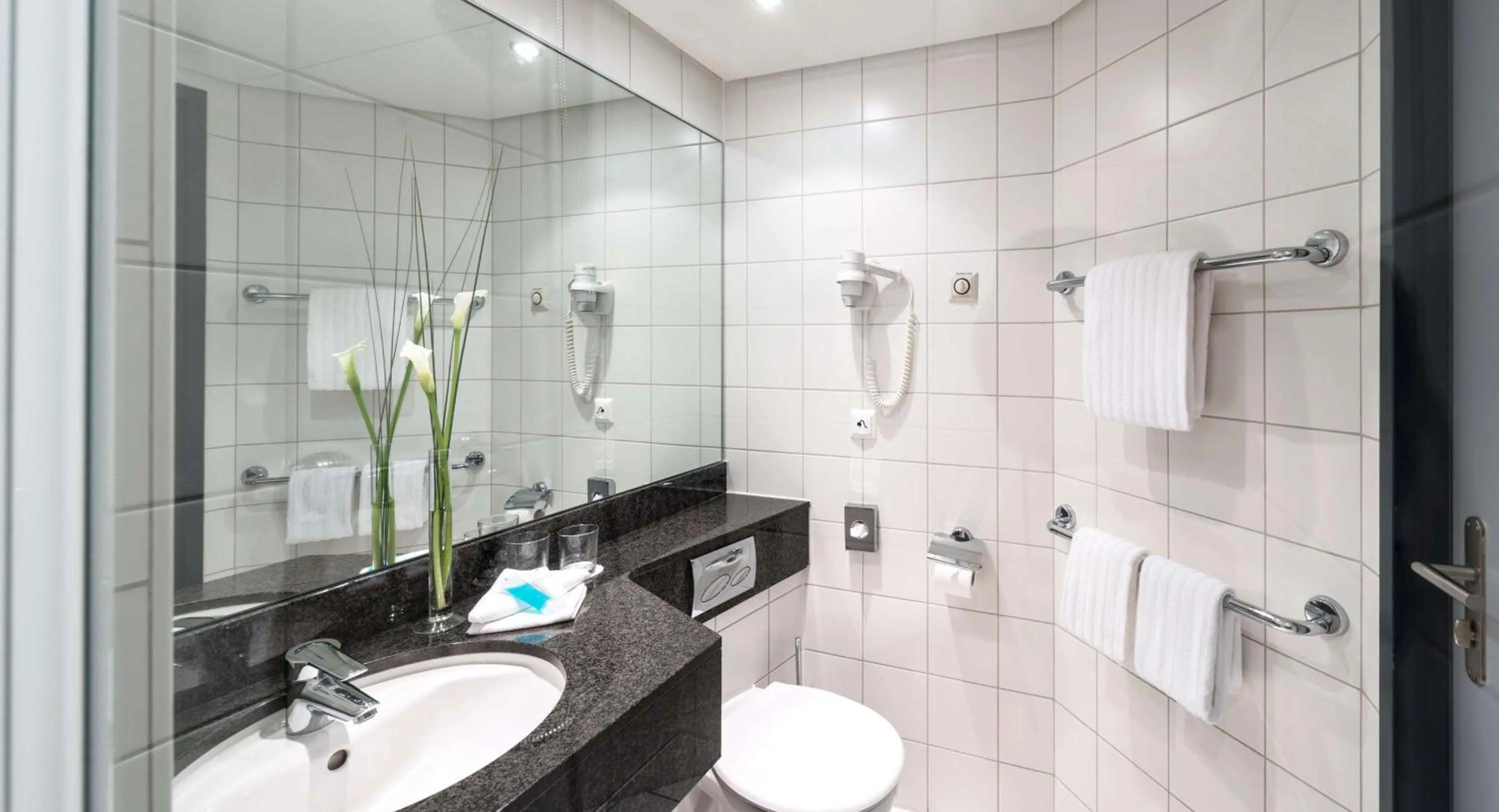 Photo of the whole room in Essential by Dorint Basel City