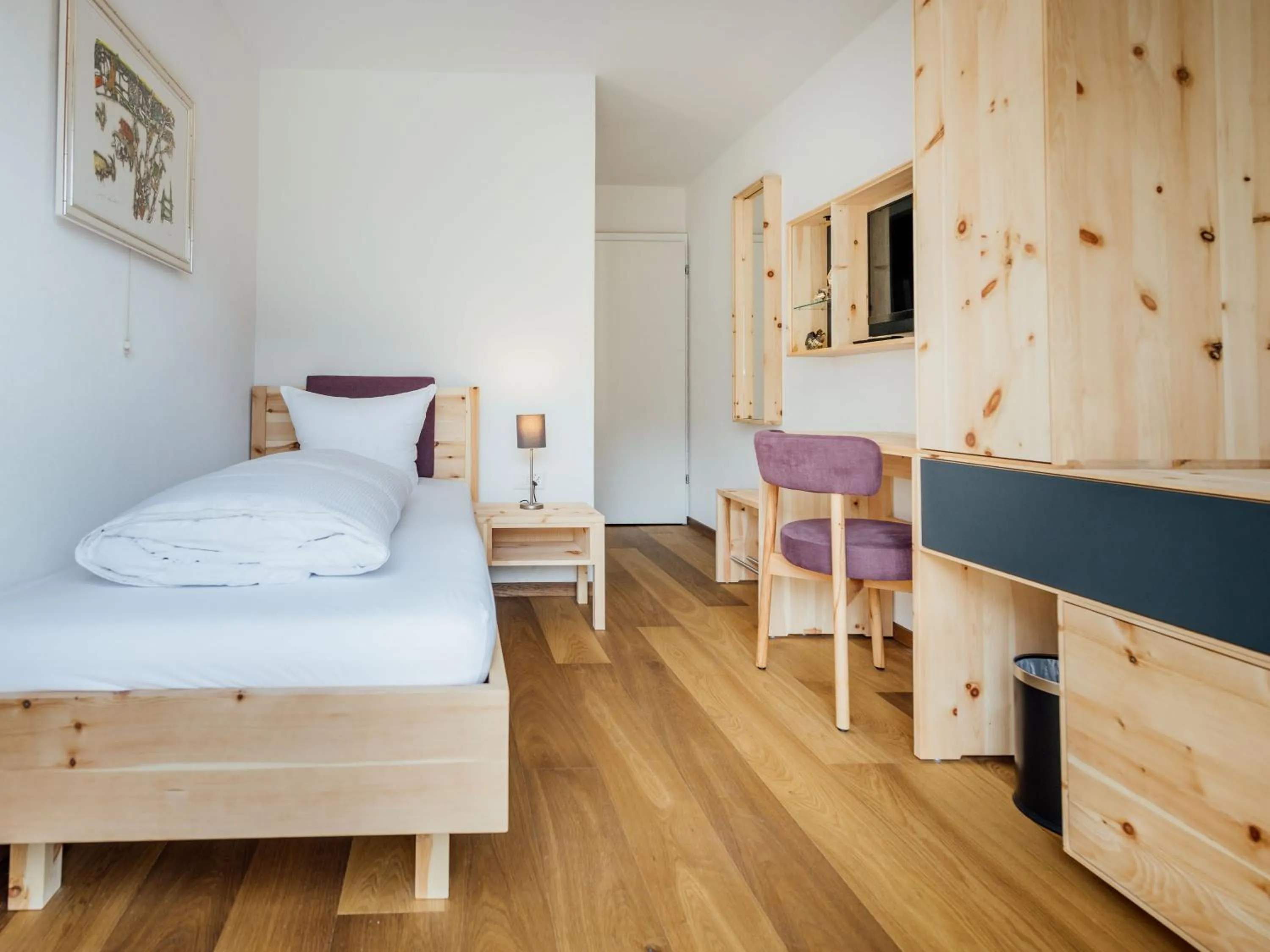 Bed in Hotel Krüzli - dapi 1914