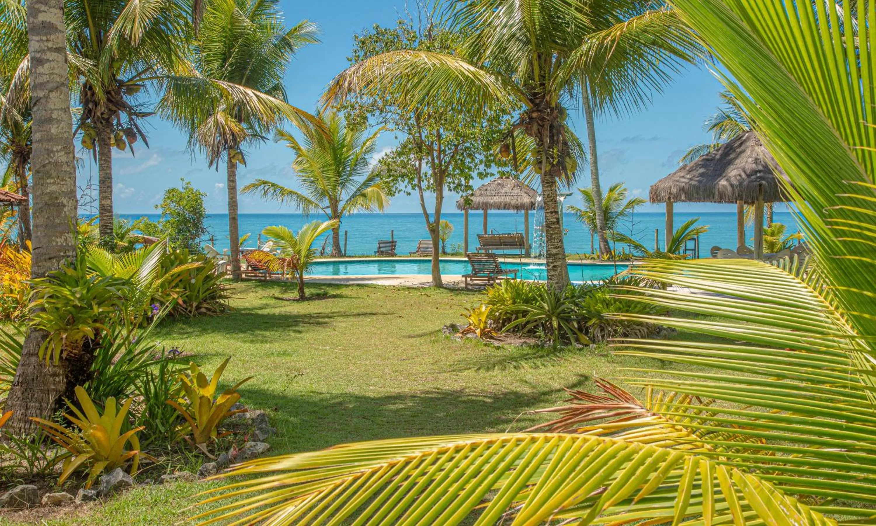 Garden view in HOTEL PRAIA DA PAIXÃO