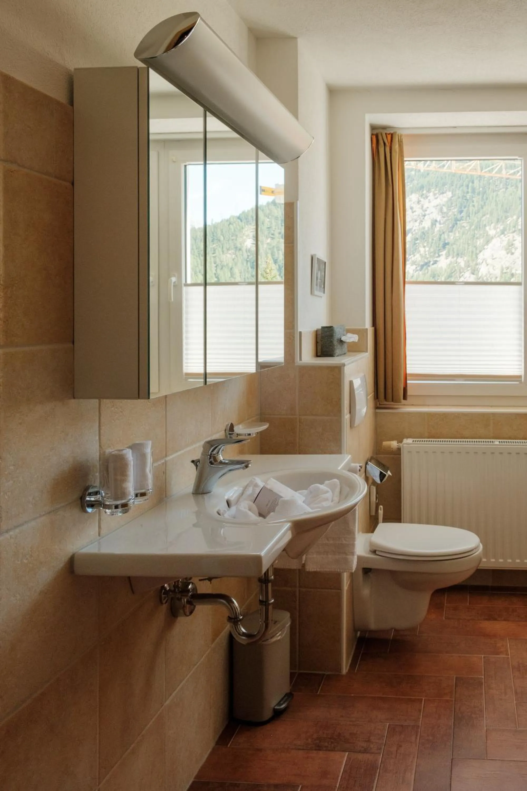 Bathroom in Hotel Bernina