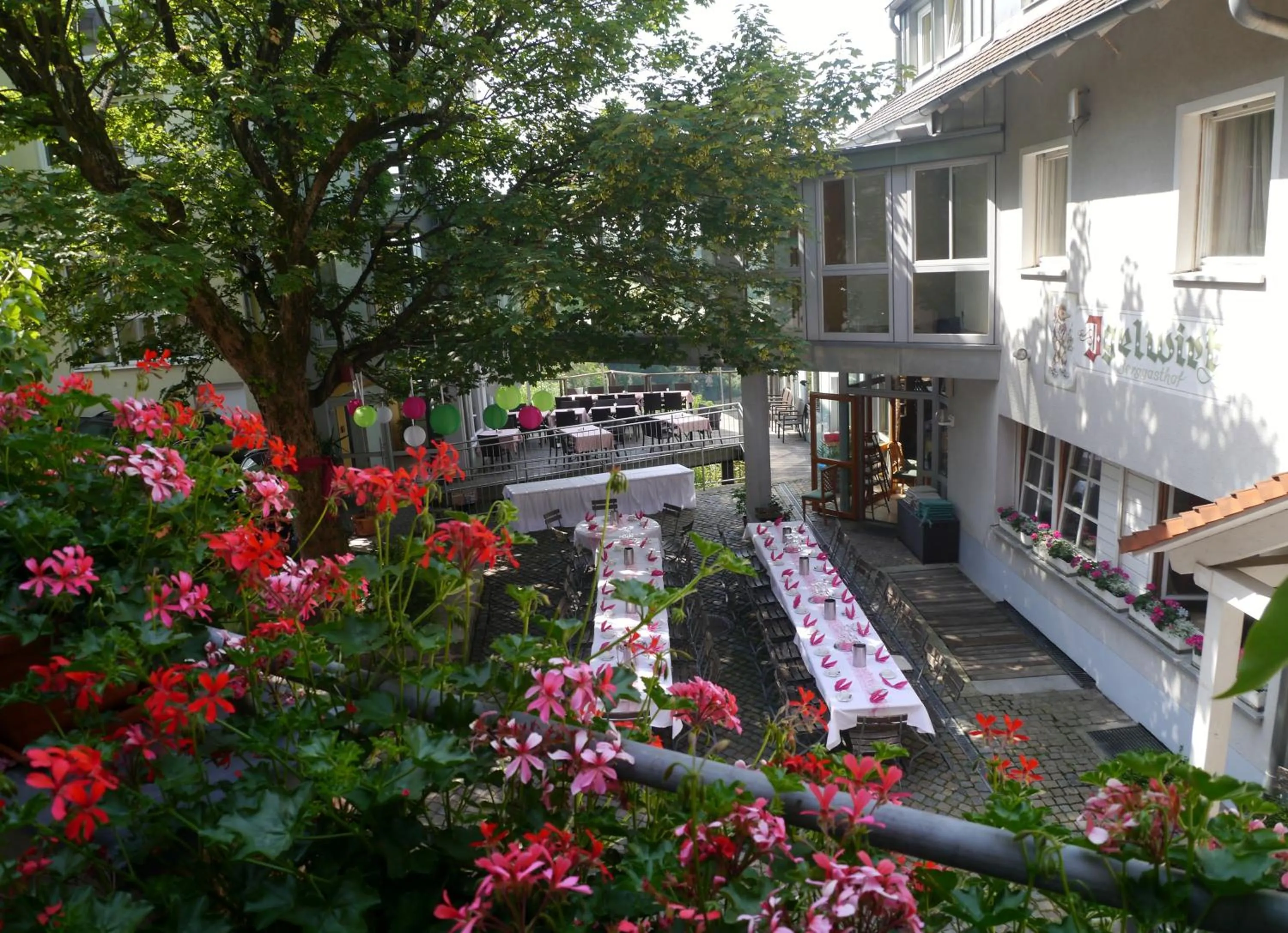 Garden in Berggasthof Hotel Igelwirt