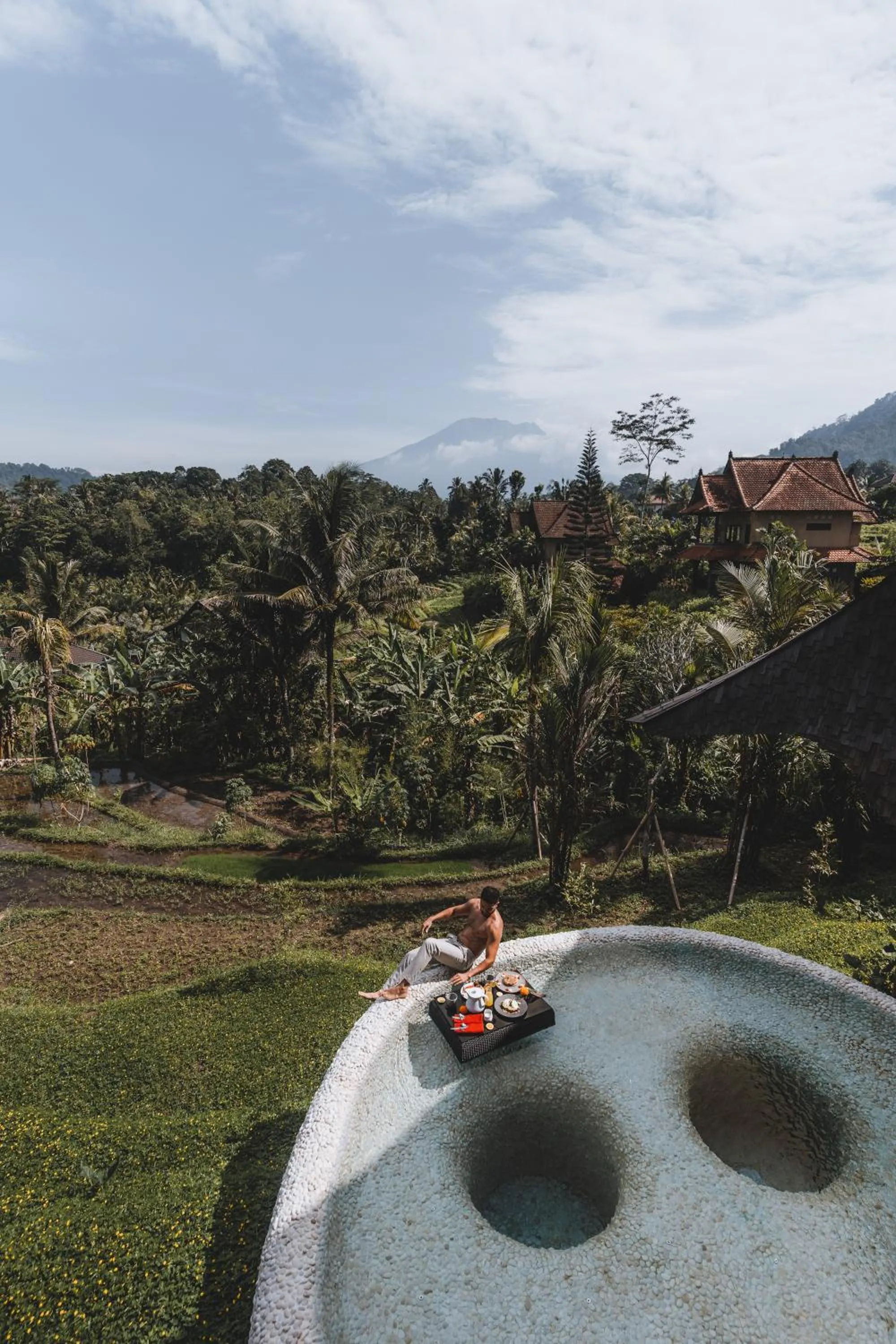 Mountain view in Veluvana Bali