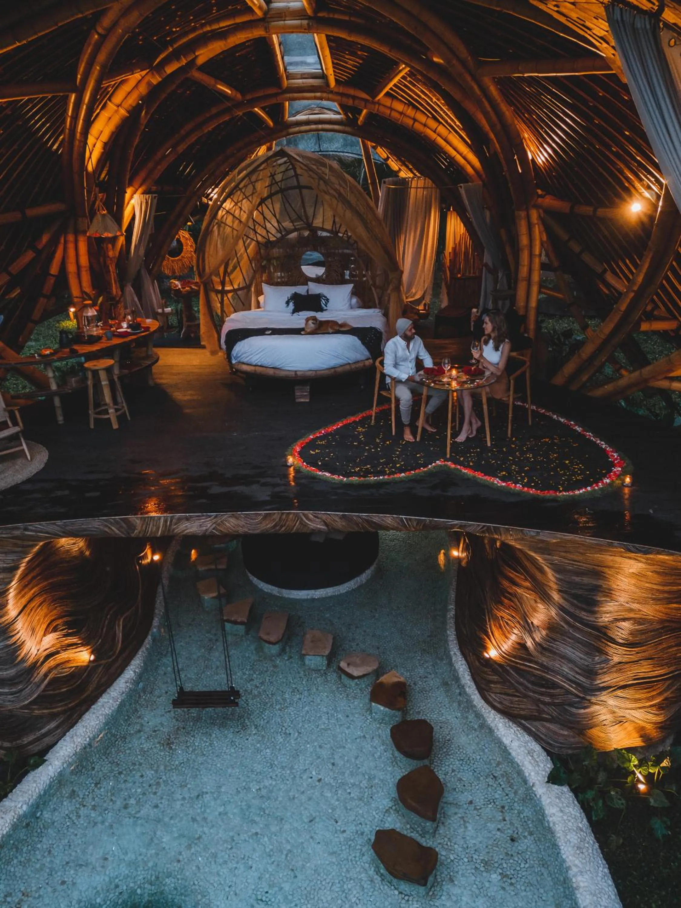 Dinner in Veluvana Bali