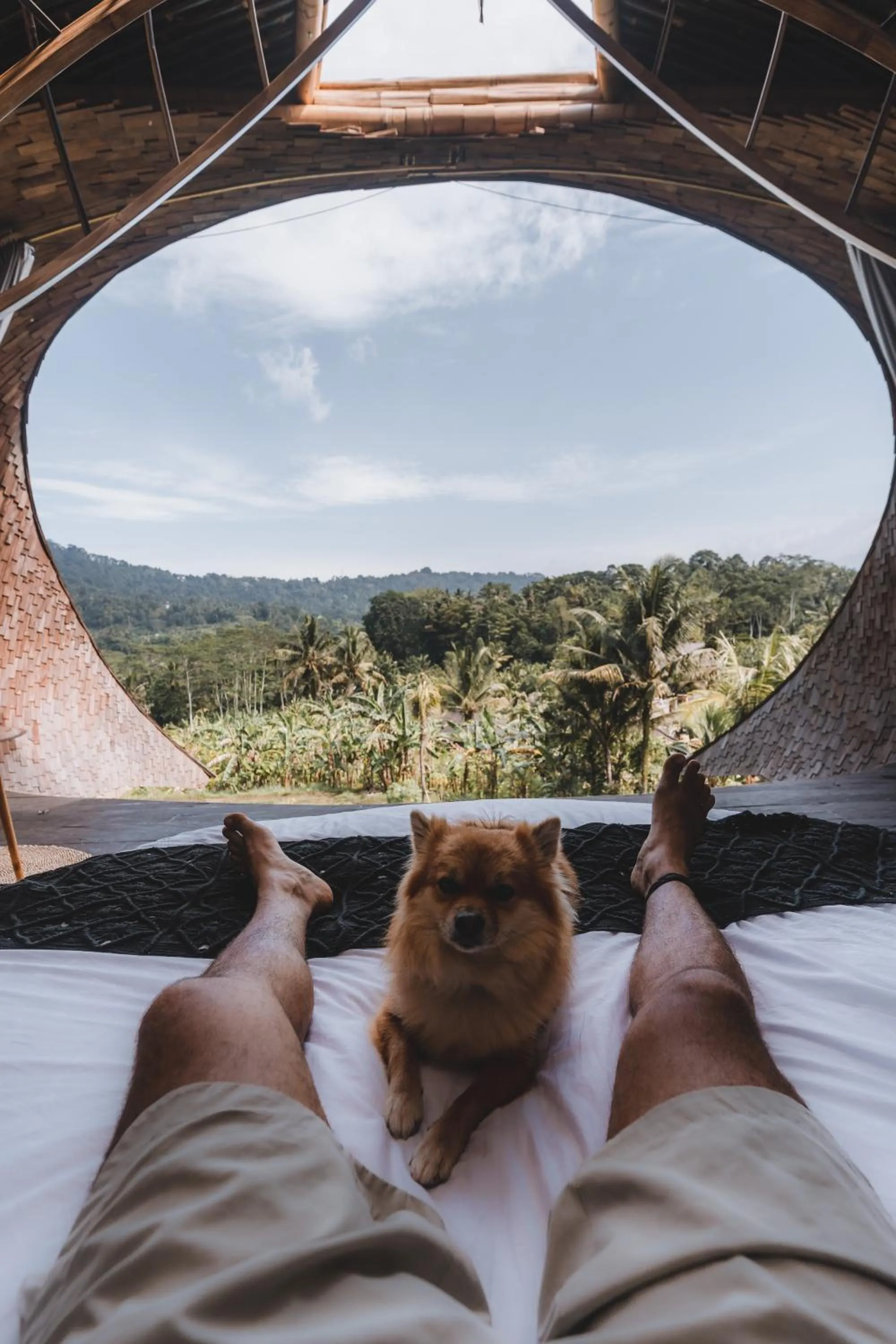 Open Air Bath in Veluvana Bali