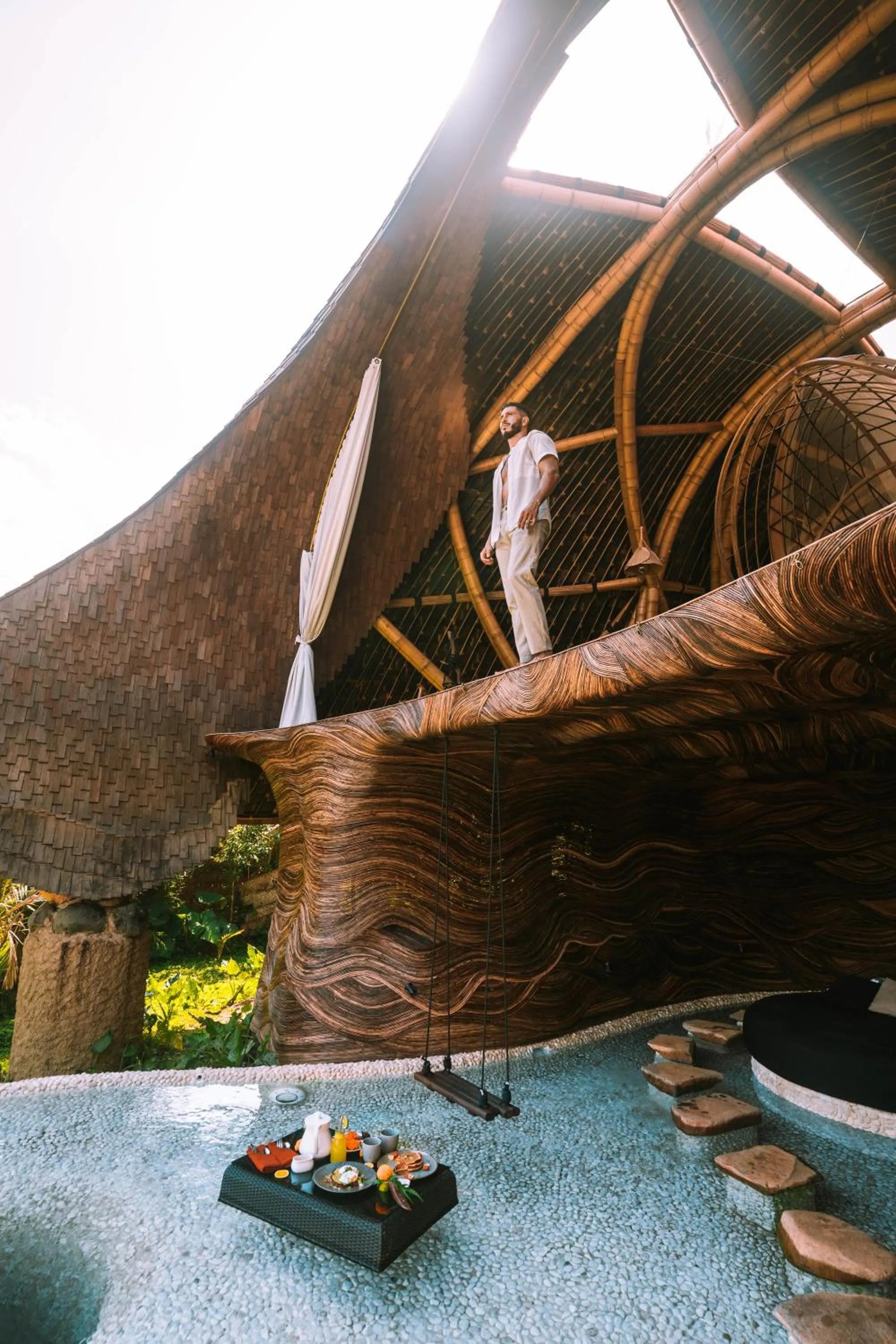 Breakfast in Veluvana Bali