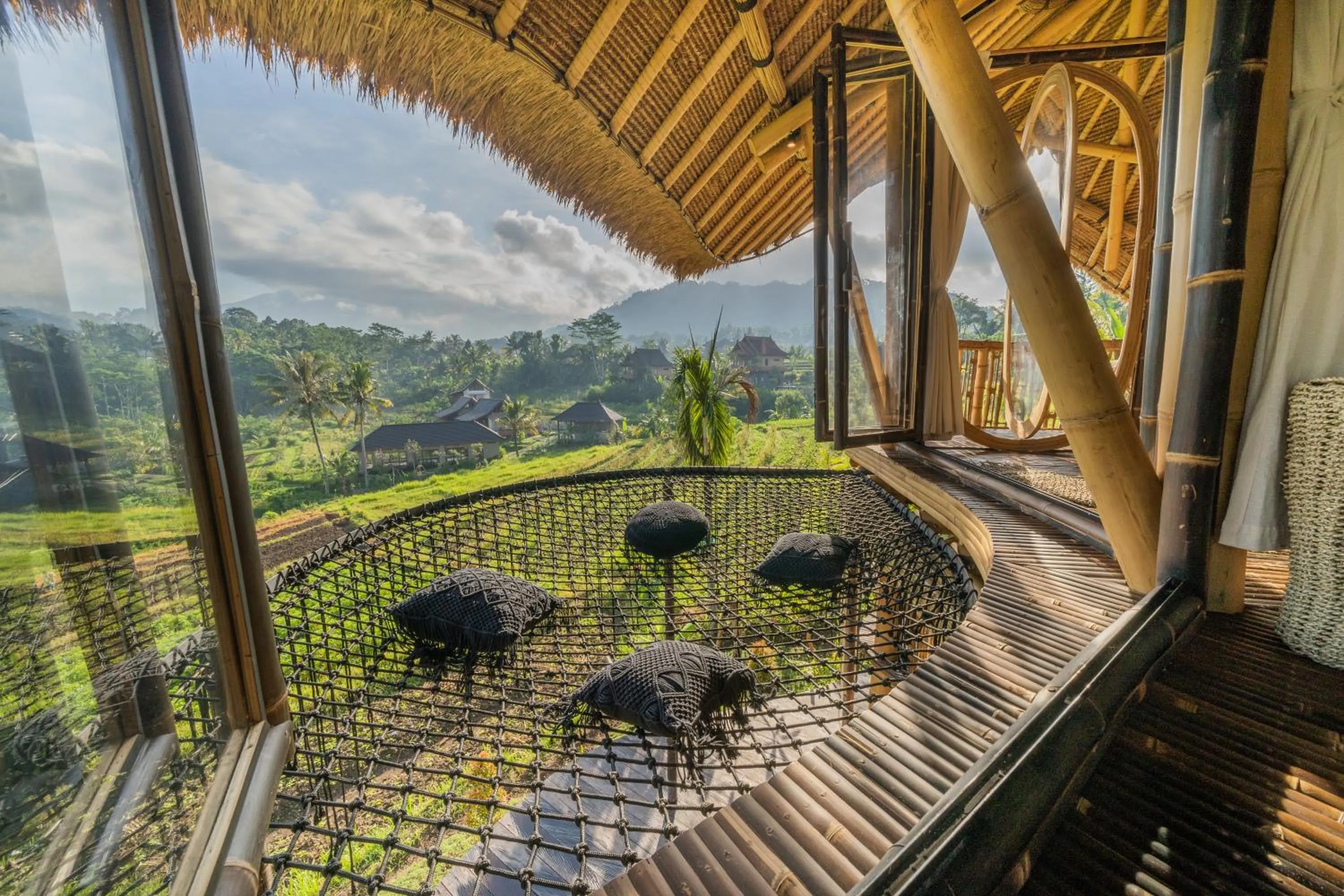 Balcony/Terrace in Veluvana Bali