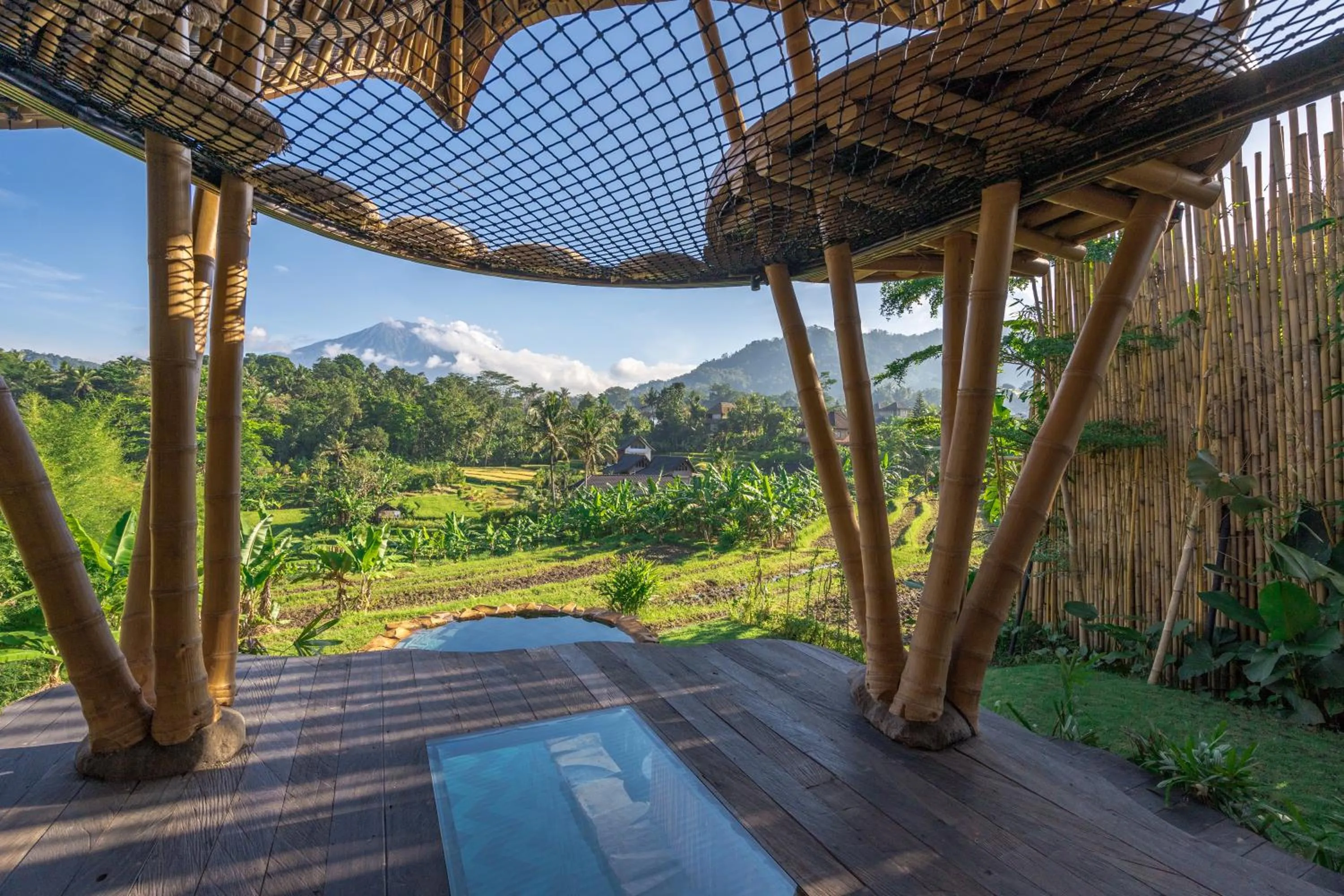 Mountain view in Veluvana Bali
