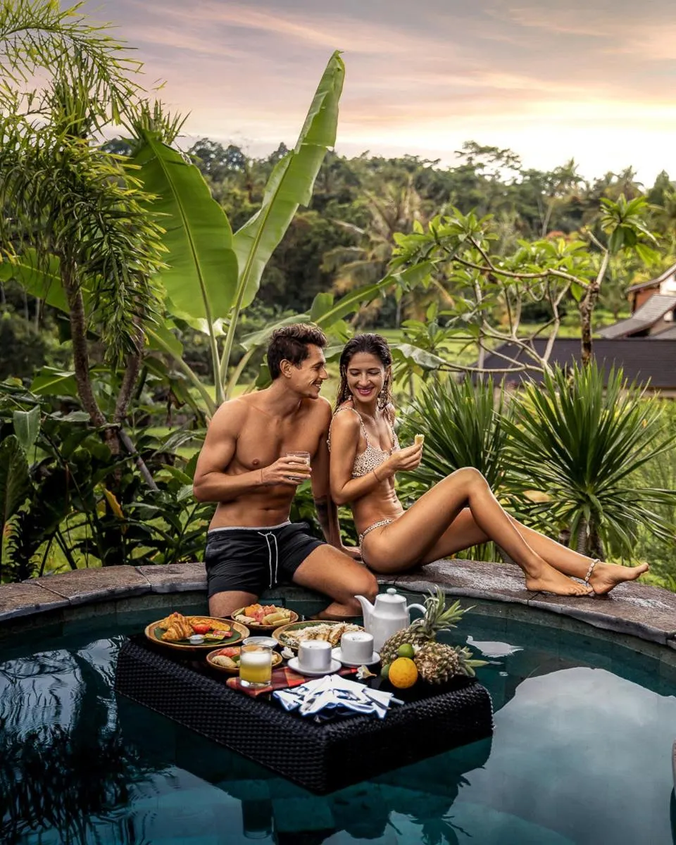 Swimming pool in Veluvana Bali