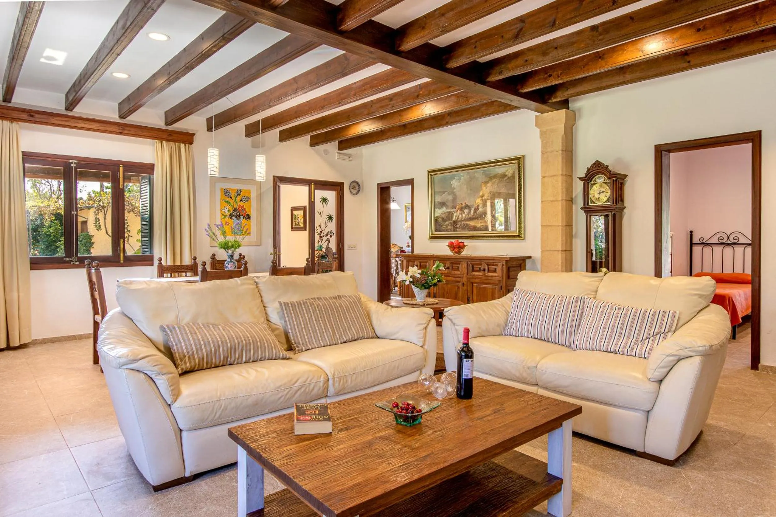 Living room in Family villa can Tomeu By homevillas360