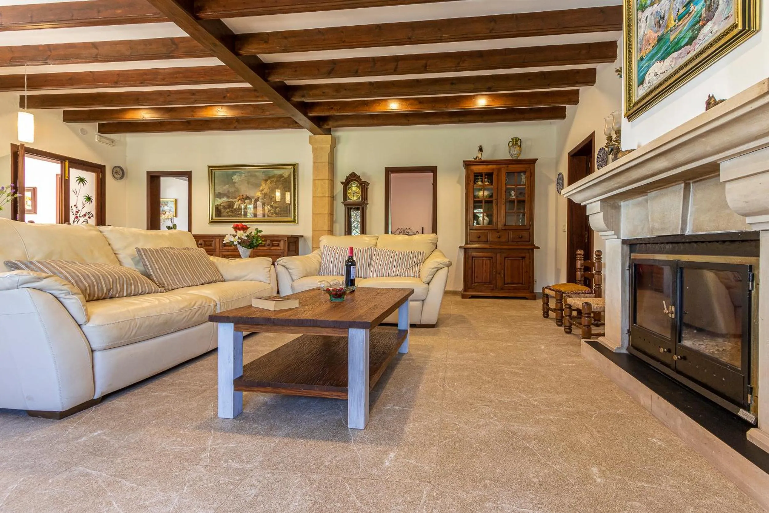 Living room in Family villa can Tomeu By homevillas360