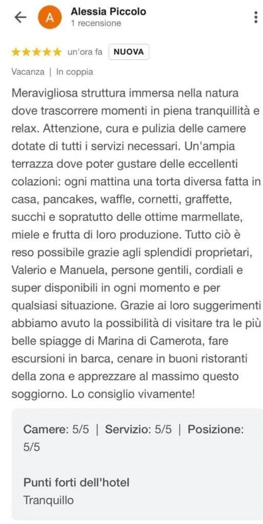 B&B BUICOVILLE CAMEROTA