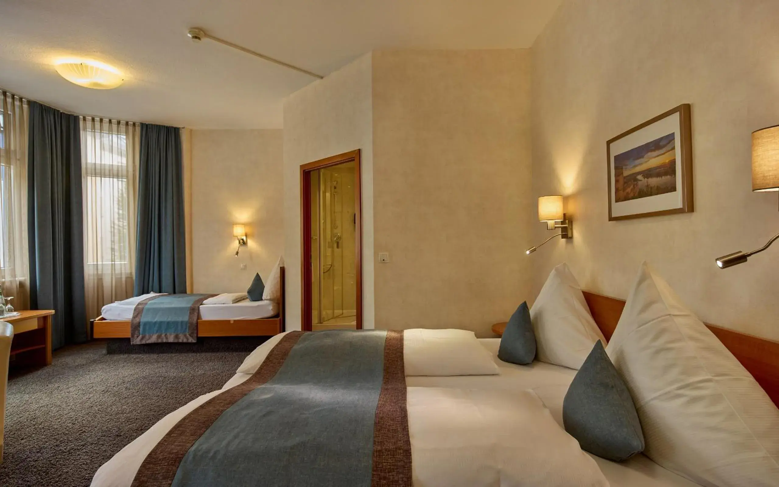 Bed in Trip Inn Hotel Hamm Bed in Trip Inn Hotel Hamm