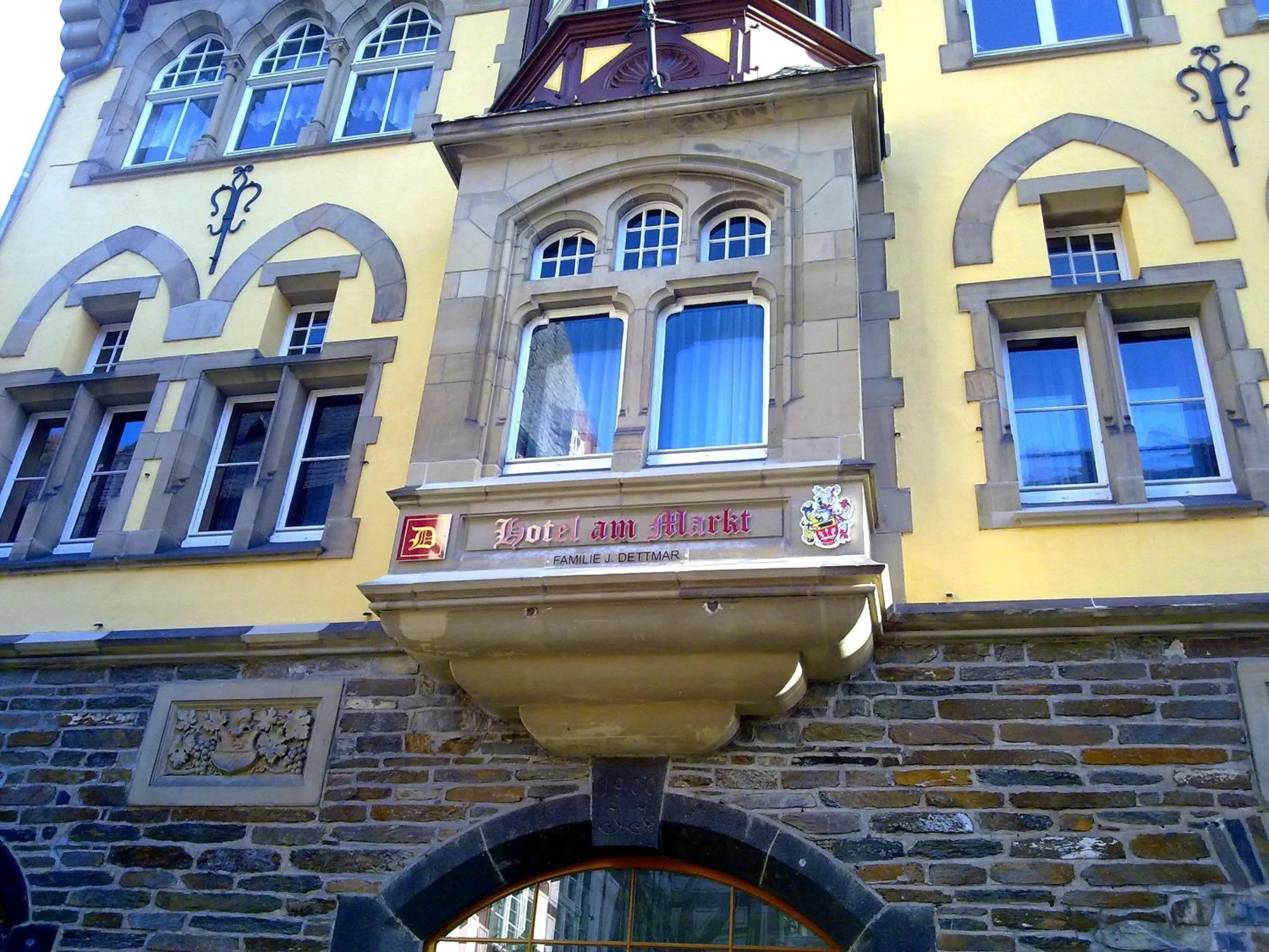 Property building in Hotel am Markt Bacharach