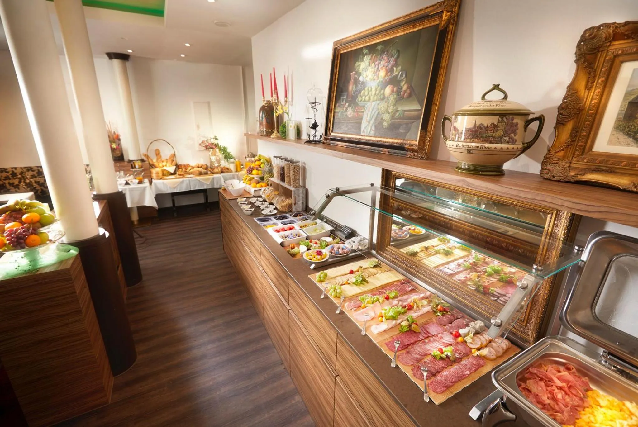 Food and drinks in Hotel am Markt Bacharach