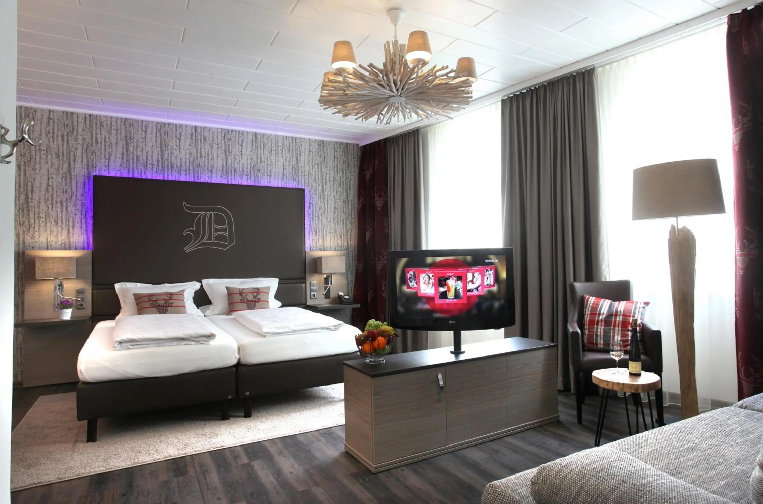 Bed in Hotel am Markt Bacharach